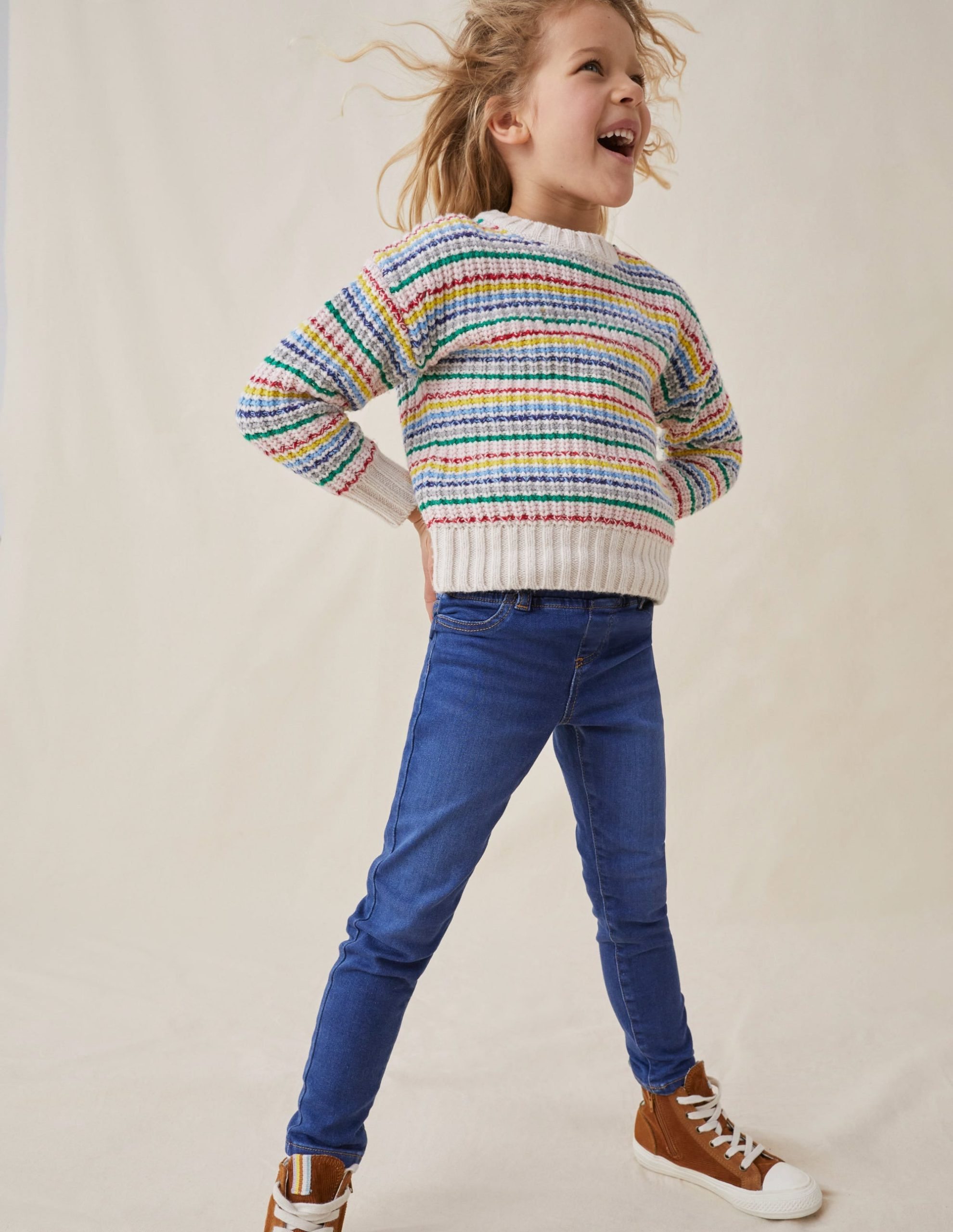 Adventure-Flex Denim Leggings-Mid Vintage - Image 4