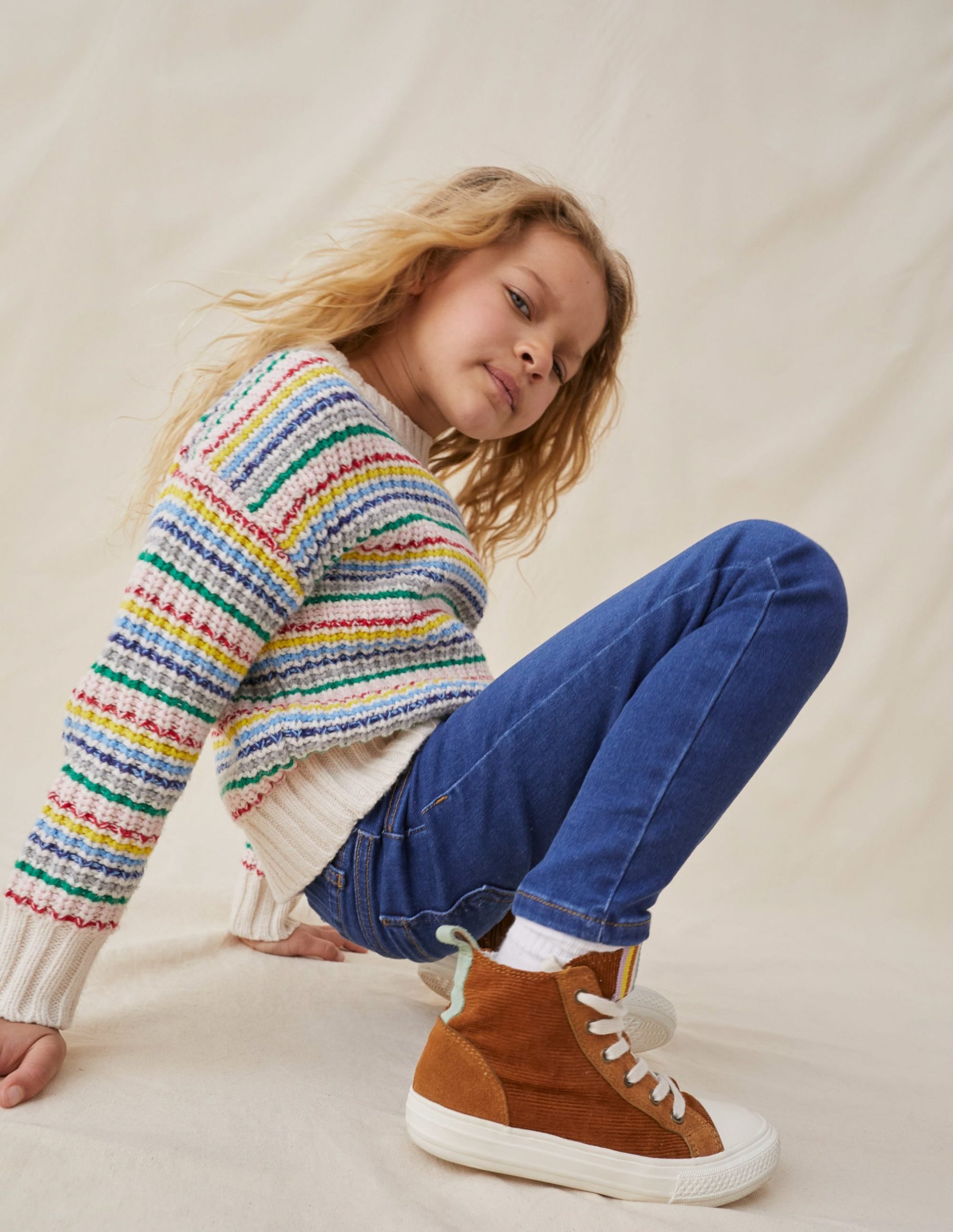 Adventure-Flex Denim Leggings-Mid Vintage - Image 5