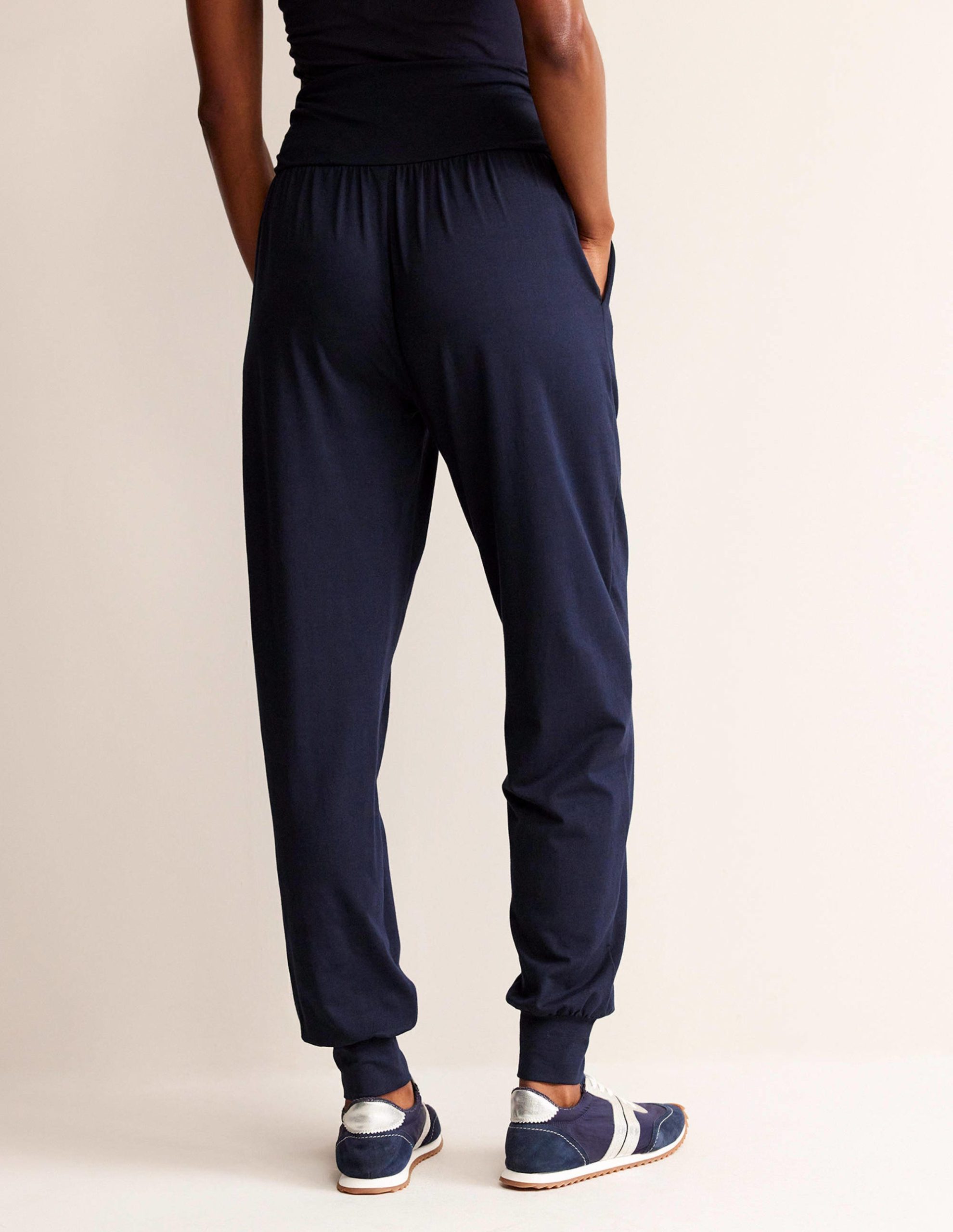 Hareem Jersey Sweatpants-Navy - Image 3