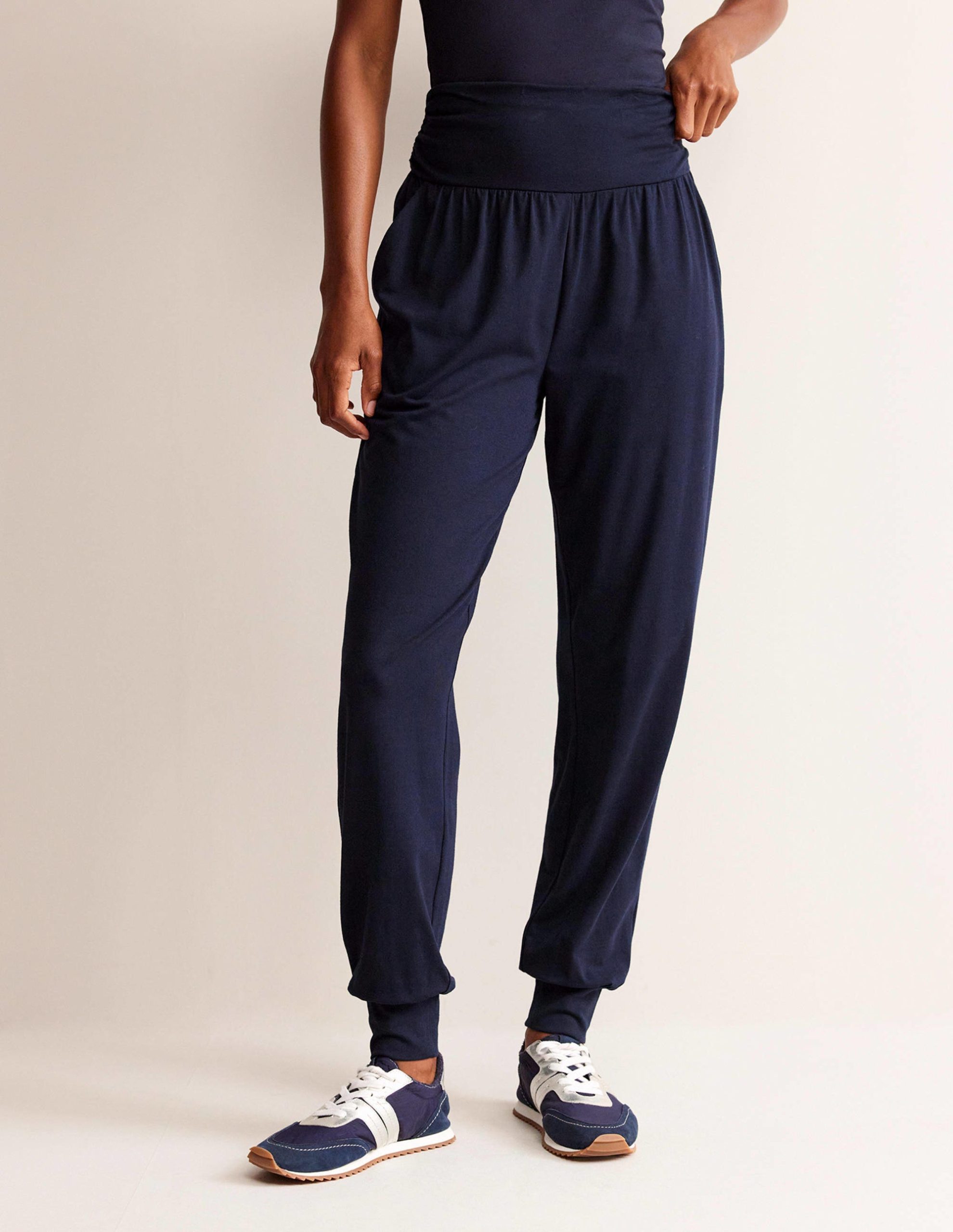 Hareem Jersey Sweatpants-Navy - Image 4