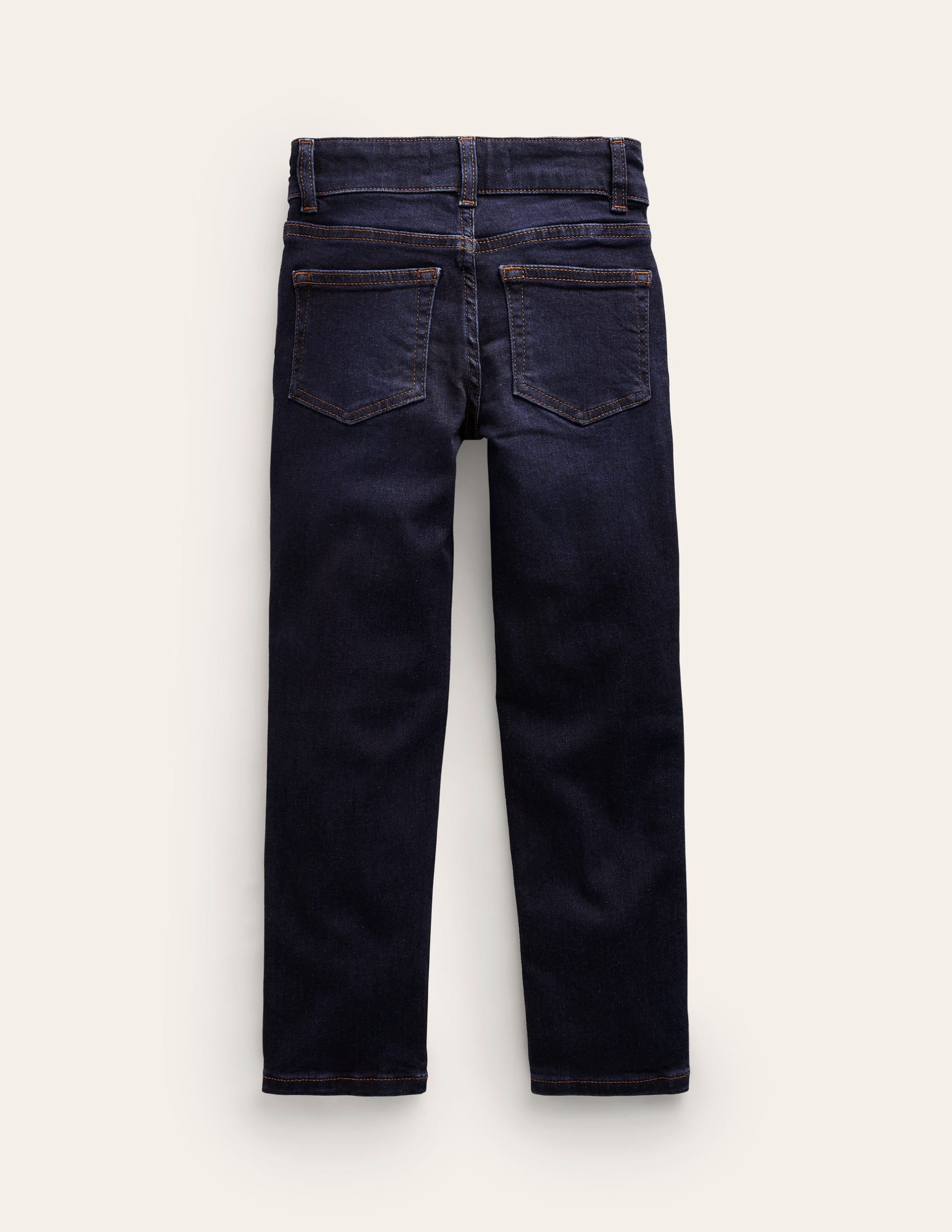Dark Vintage Denim Slim Leg Jeans-Dark Vintage - Image 4