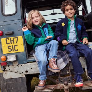 Cosy Fleece Pop Over-Jewel Green Colourblock