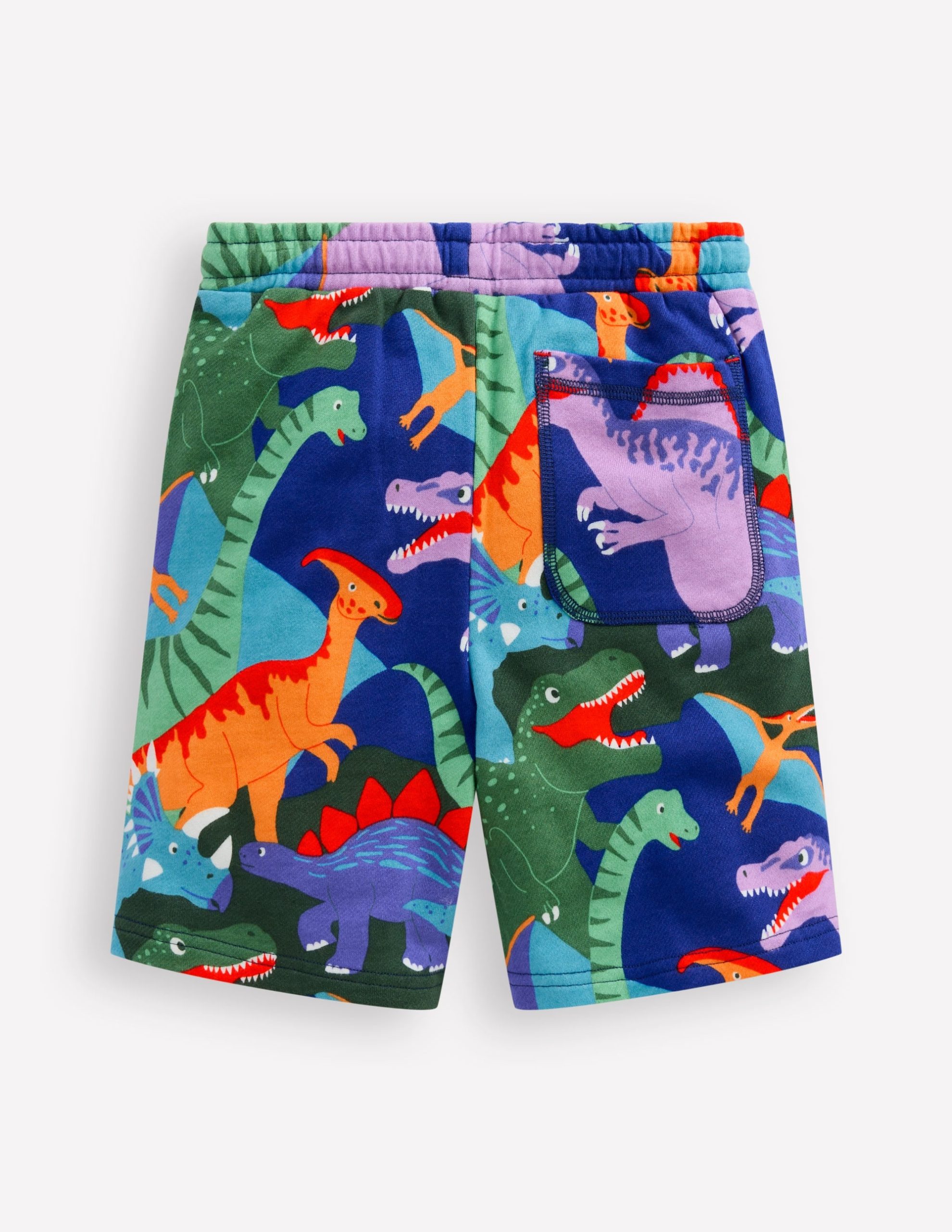 Printed Shorts-Multi Dinosaur Camo - Image 3