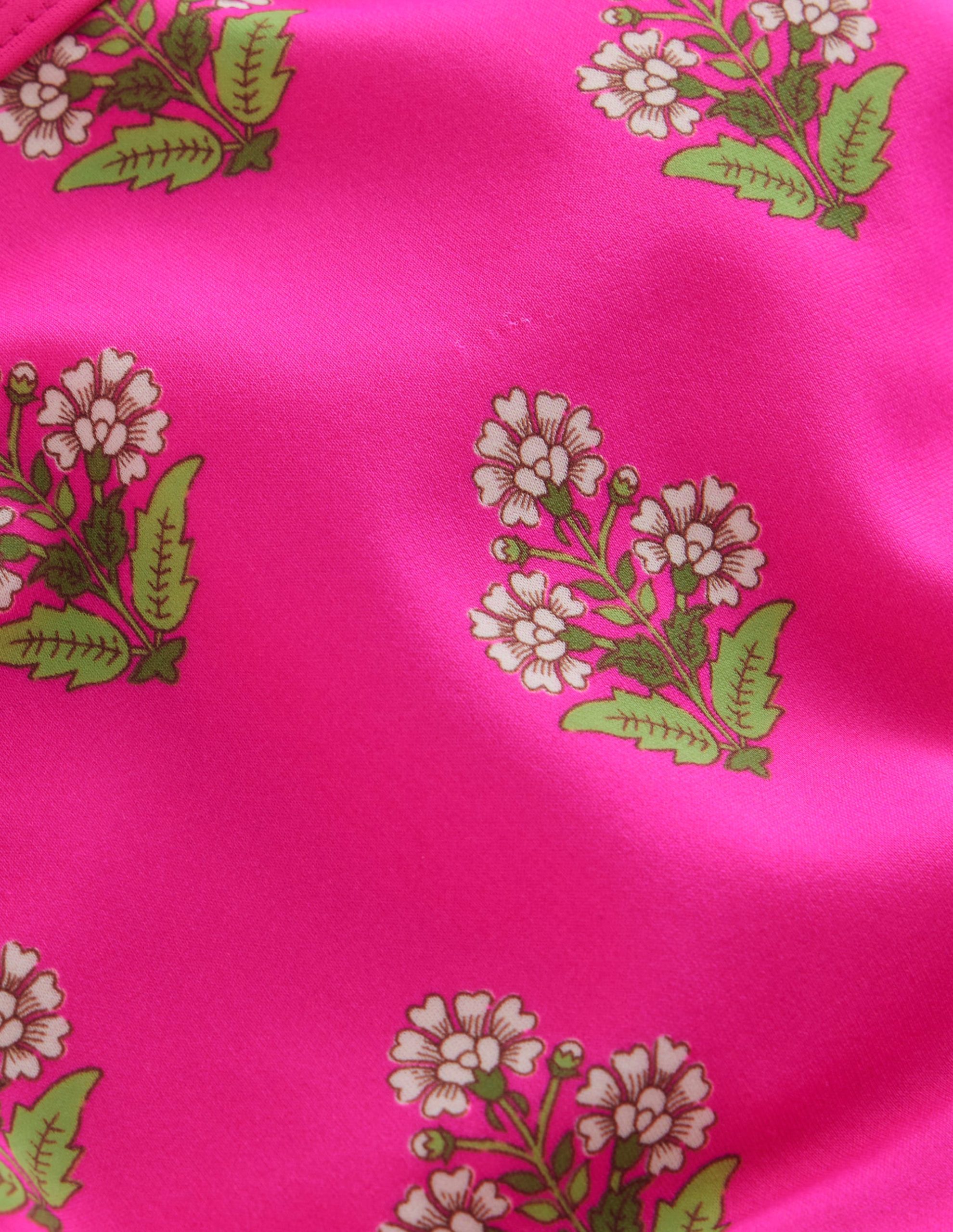 Patterned Bikini Bottoms-Pink Small Woodblock - Image 3