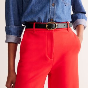 Classic Leather Belt-Black