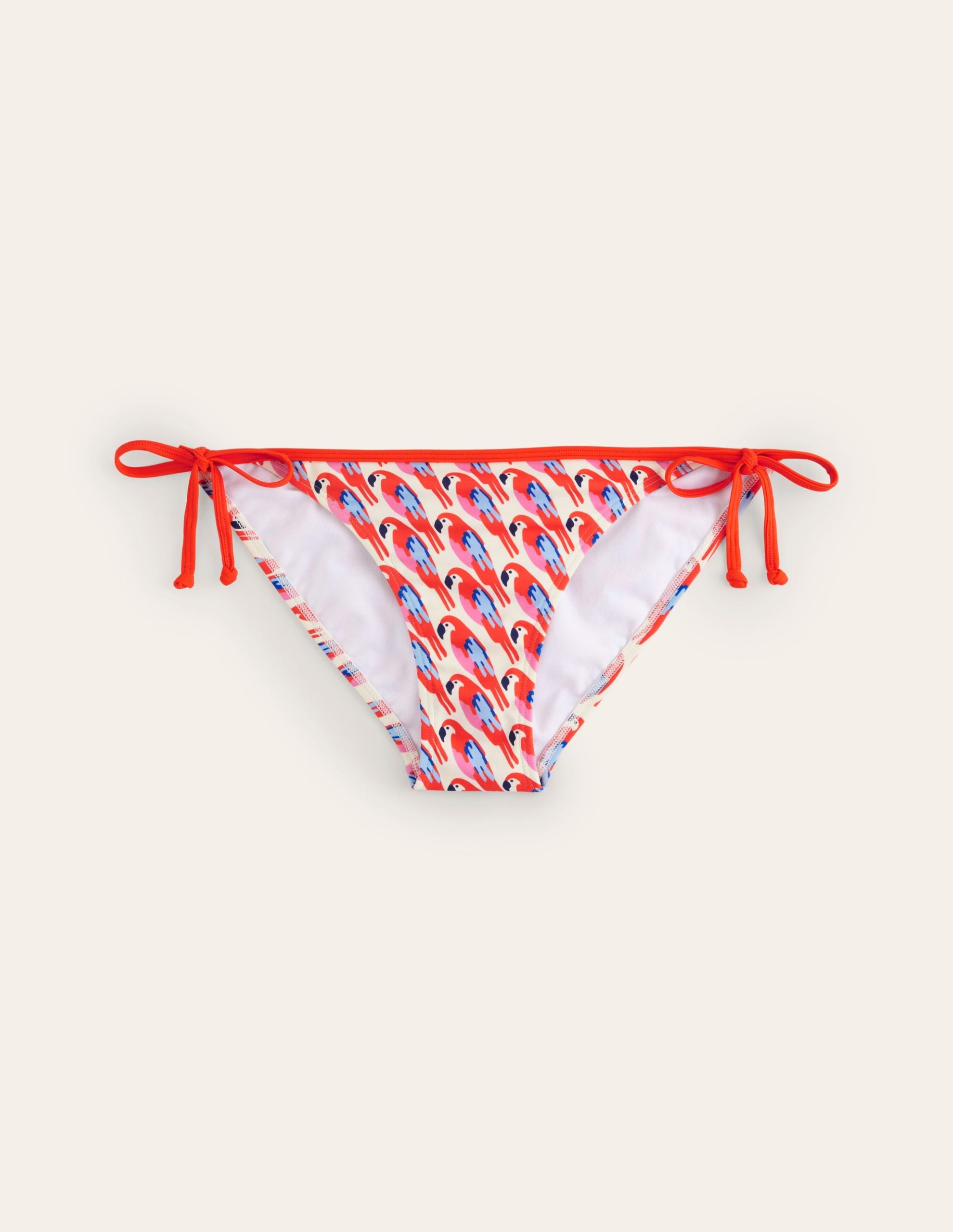 Symi String Bikini Bottoms-Multi. Tropical Parrot - Image 4