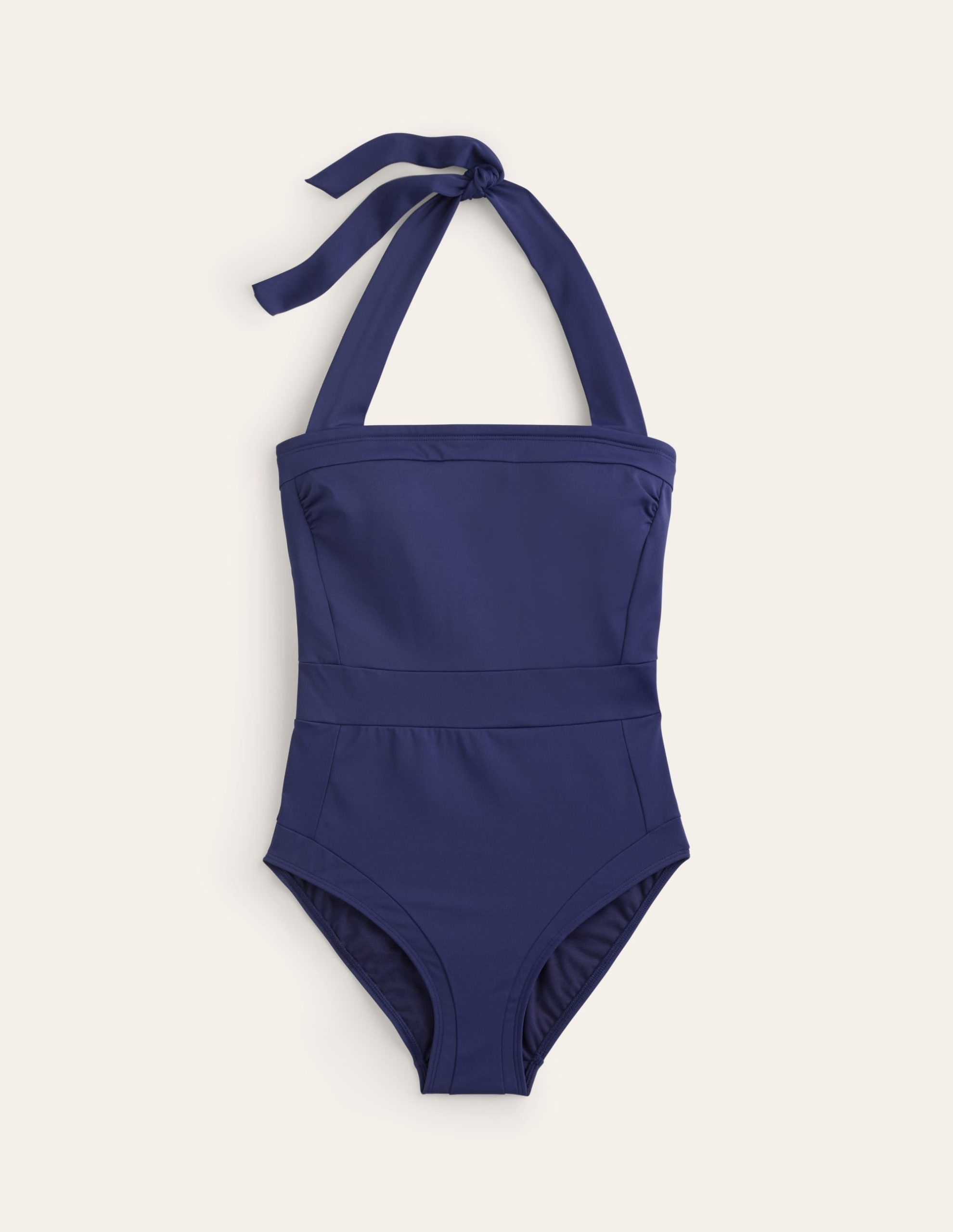 Santorini Halterneck Swimsuit-French Navy - Image 6