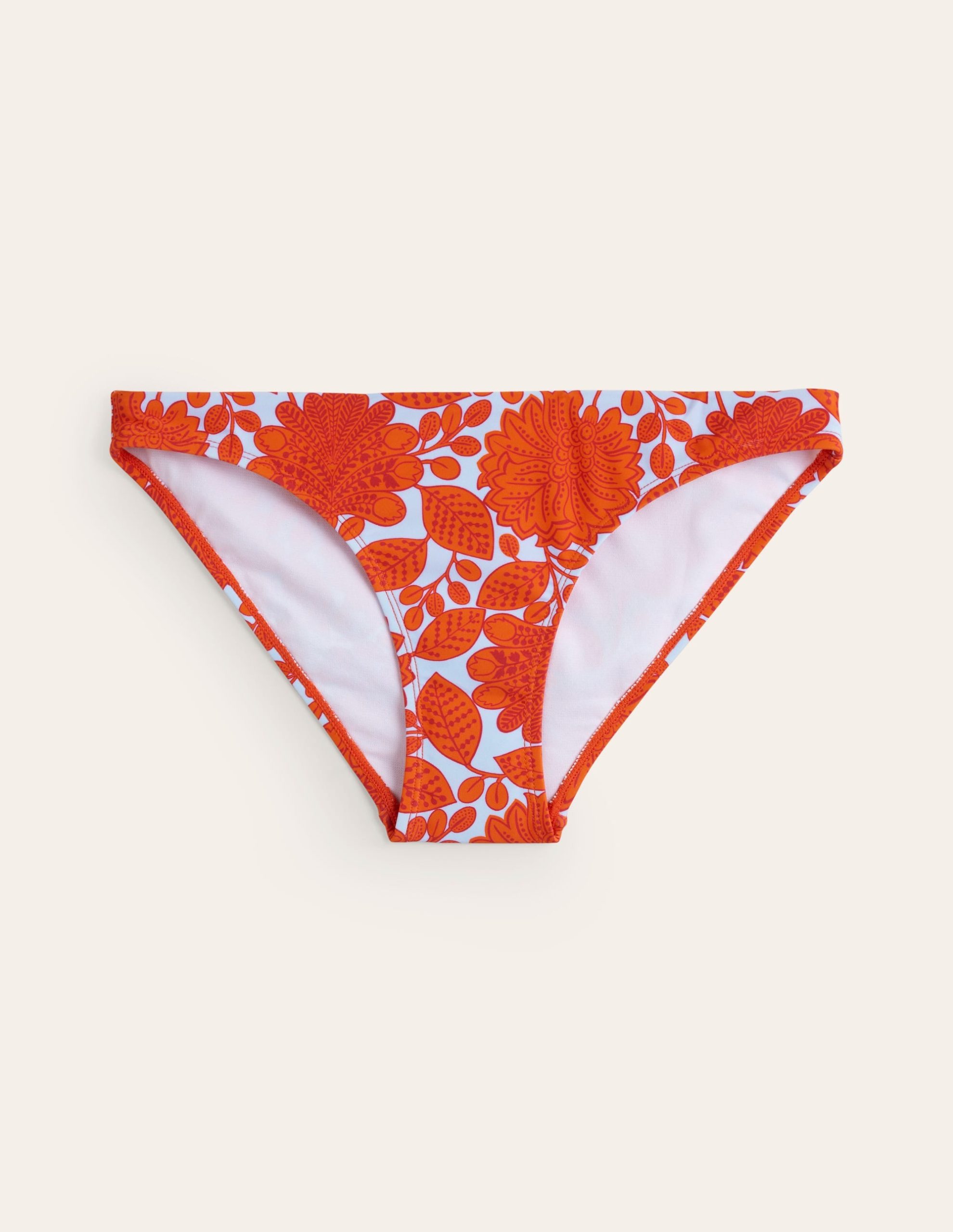 Classic Bikini Bottoms-Fire Cracker. Gardenia Swirl - Image 5