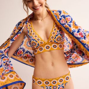 Classic Bikini Bottoms-Artisan Gold. Mosaic Tile