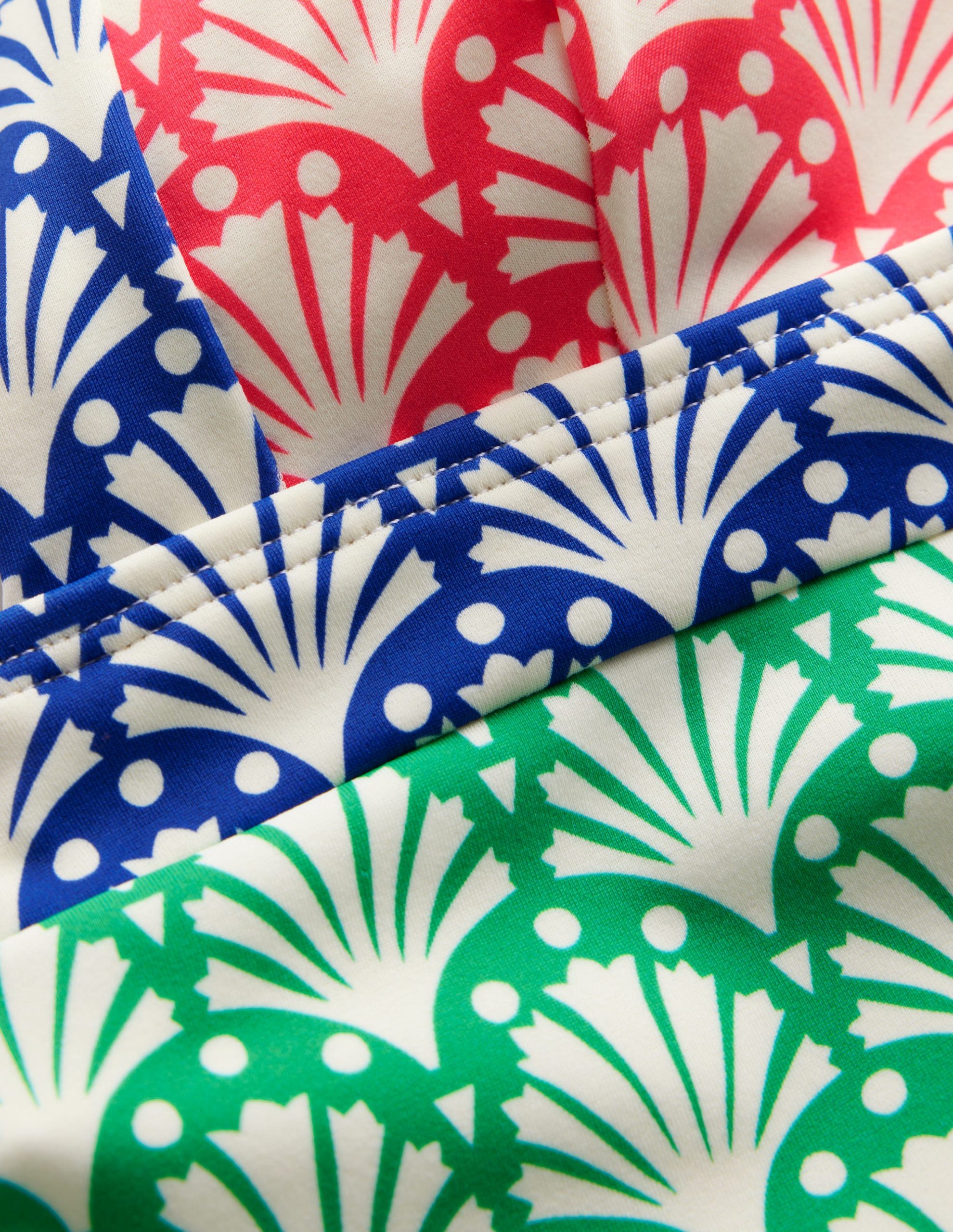 Ithaca Halter Swimsuit-Green Tambourine. Shells - Image 6