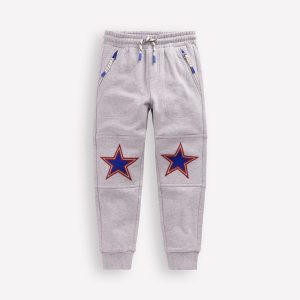 Warrior Knee Joggers-Grey Star Knee