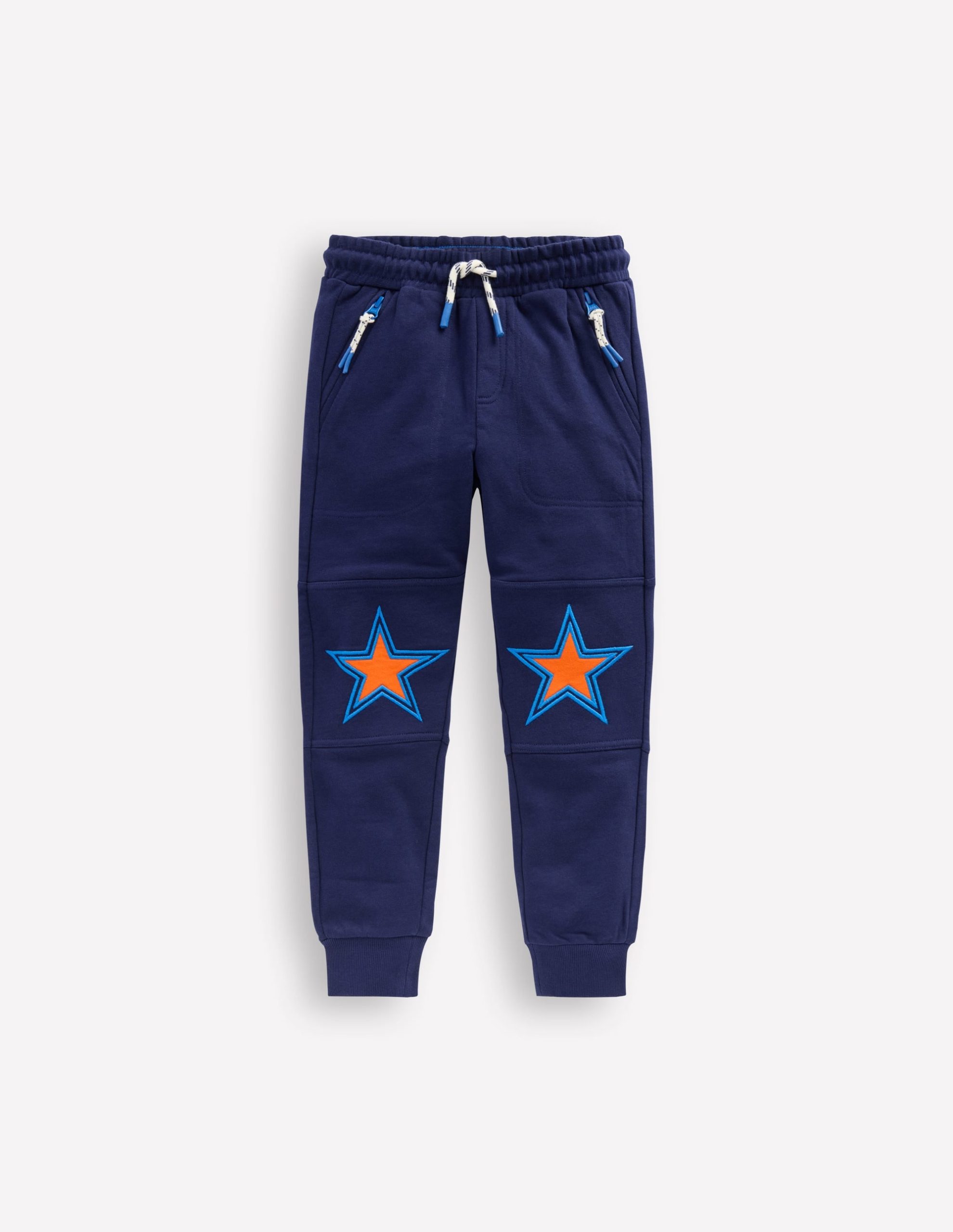 Warrior Knee Joggers-Navy Star Knee