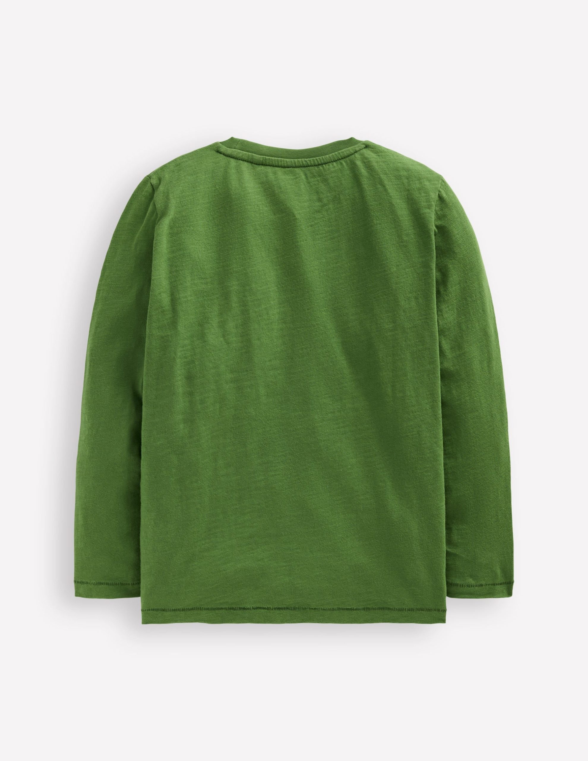 Everyday Long Sleeve T-Shirt-Broccoli Green - Image 4