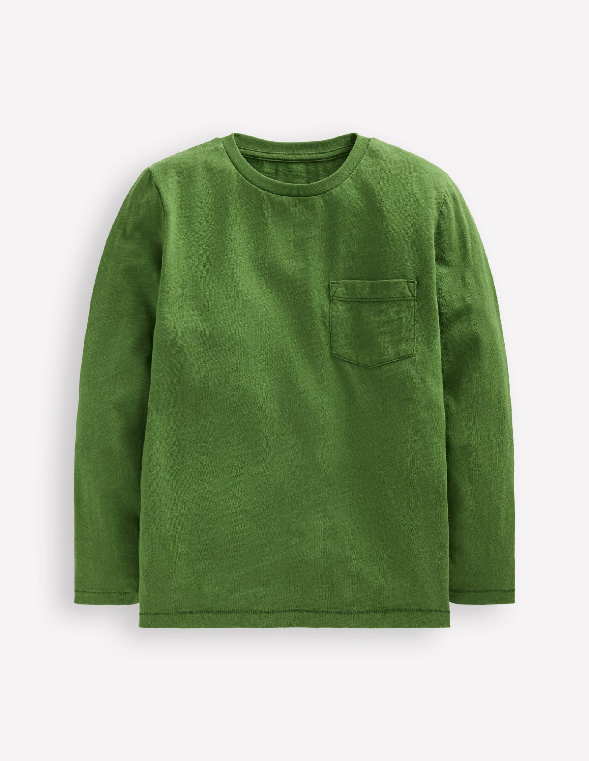 Everyday Long Sleeve T-Shirt-Broccoli Green - Image 3
