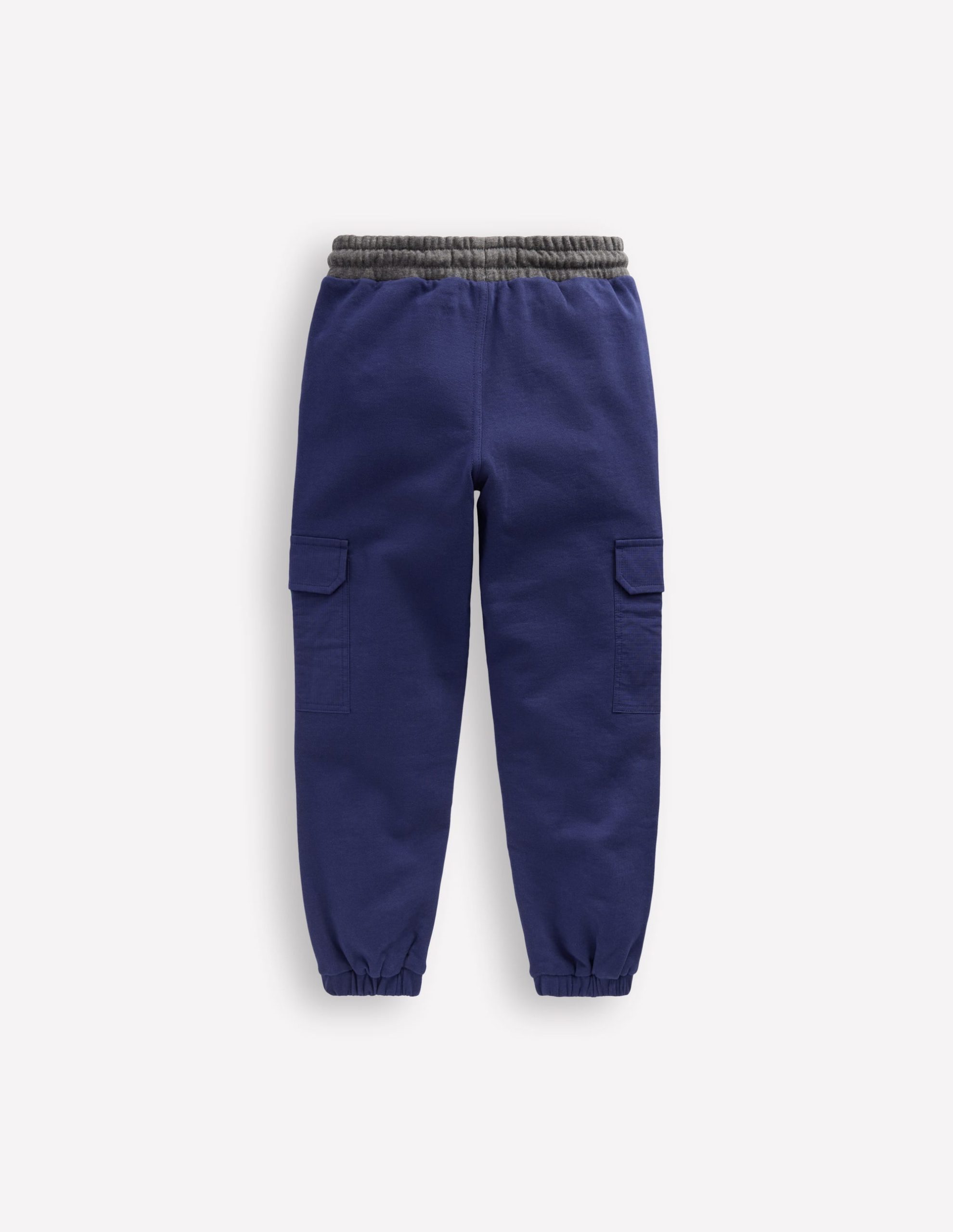 Ripstop Cargo Joggers-College Navy - Image 2