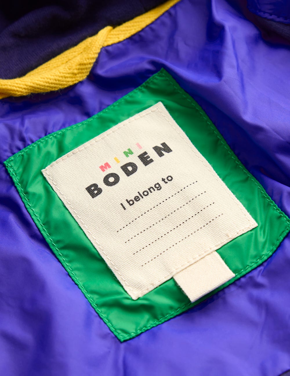 Quilted Borg Jacket-Natural Borg - Image 5