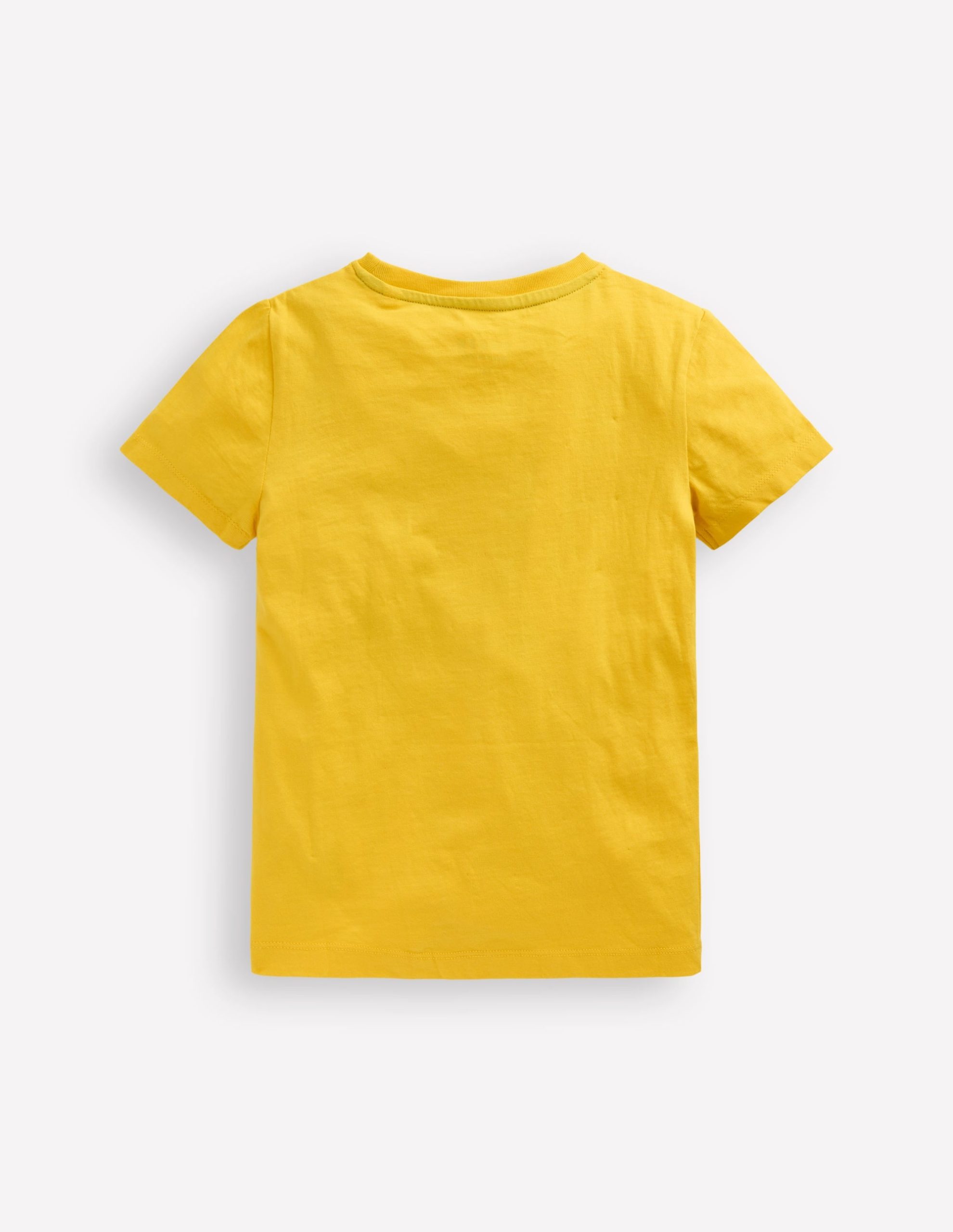 Short Sleeve Boucl?? T-shirt-Pineapple Yellow Frog - Image 2