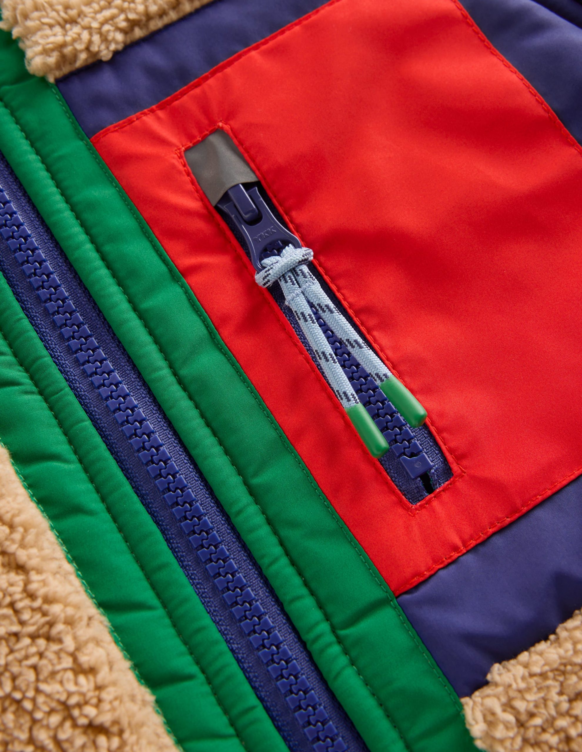 Cosy Windproof Fleece-Sand - Image 3