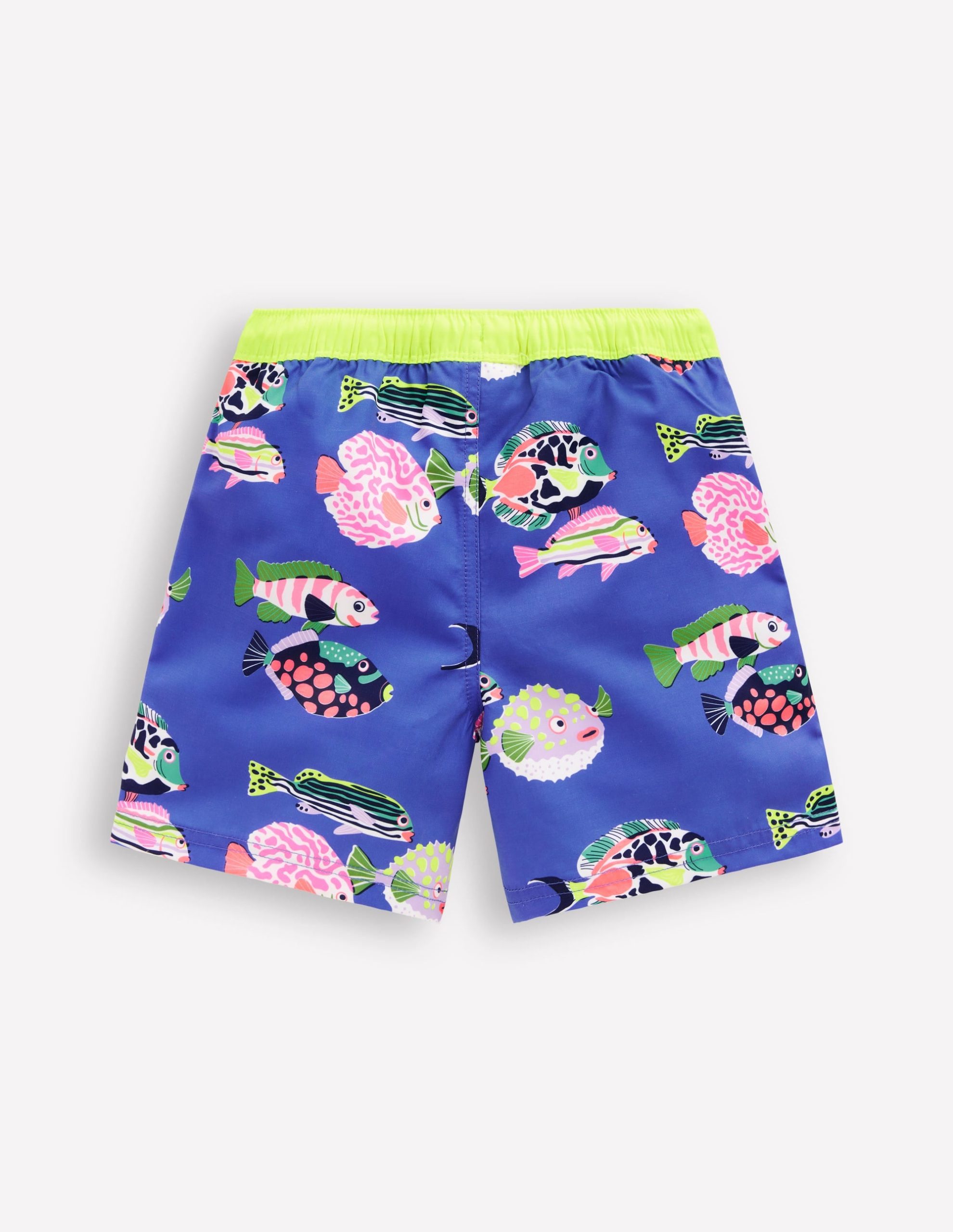 Swim Shorts-Blue Heron Fish - Image 3