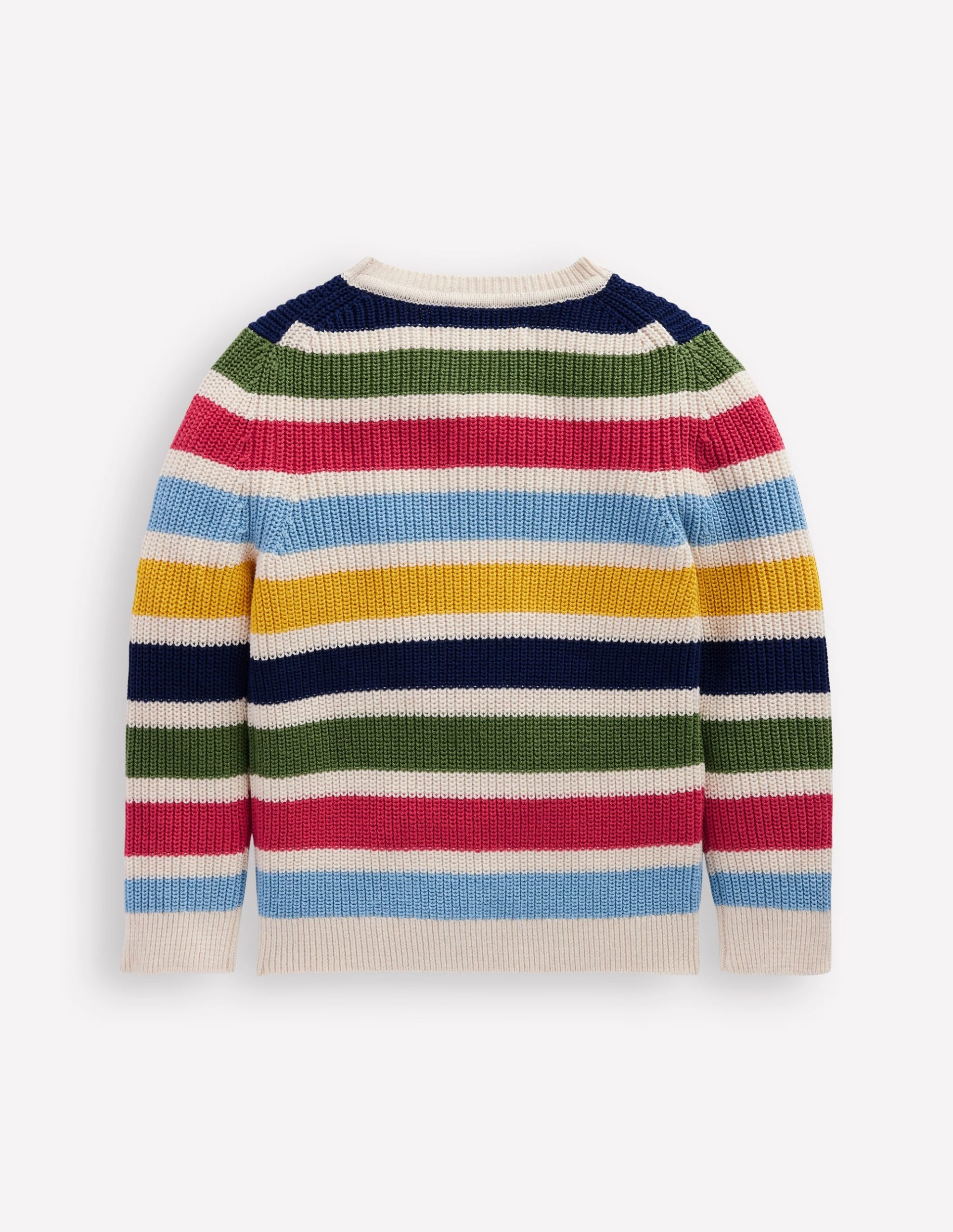 Everyday Cotton Sweater-Multi Stripe - Image 3