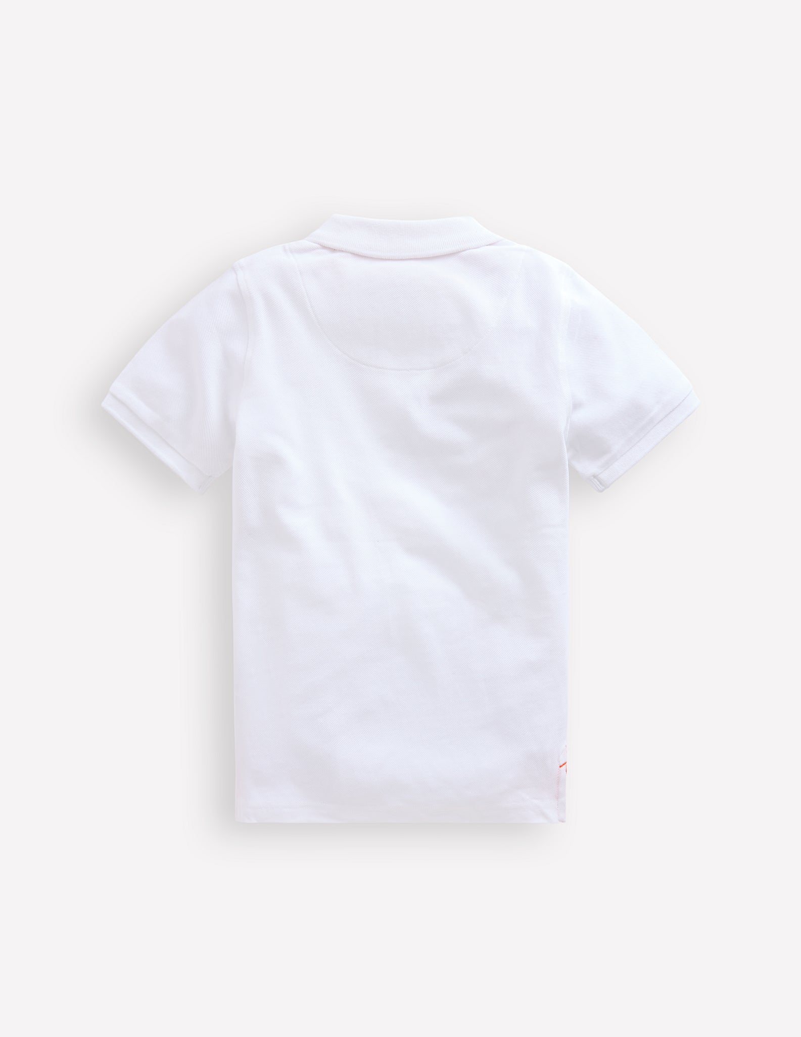 Piqu?? Polo Shirt-White - Image 2