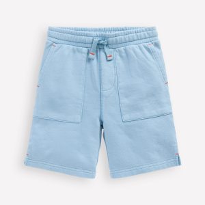Garment Dye Shorts-Glacier Blue