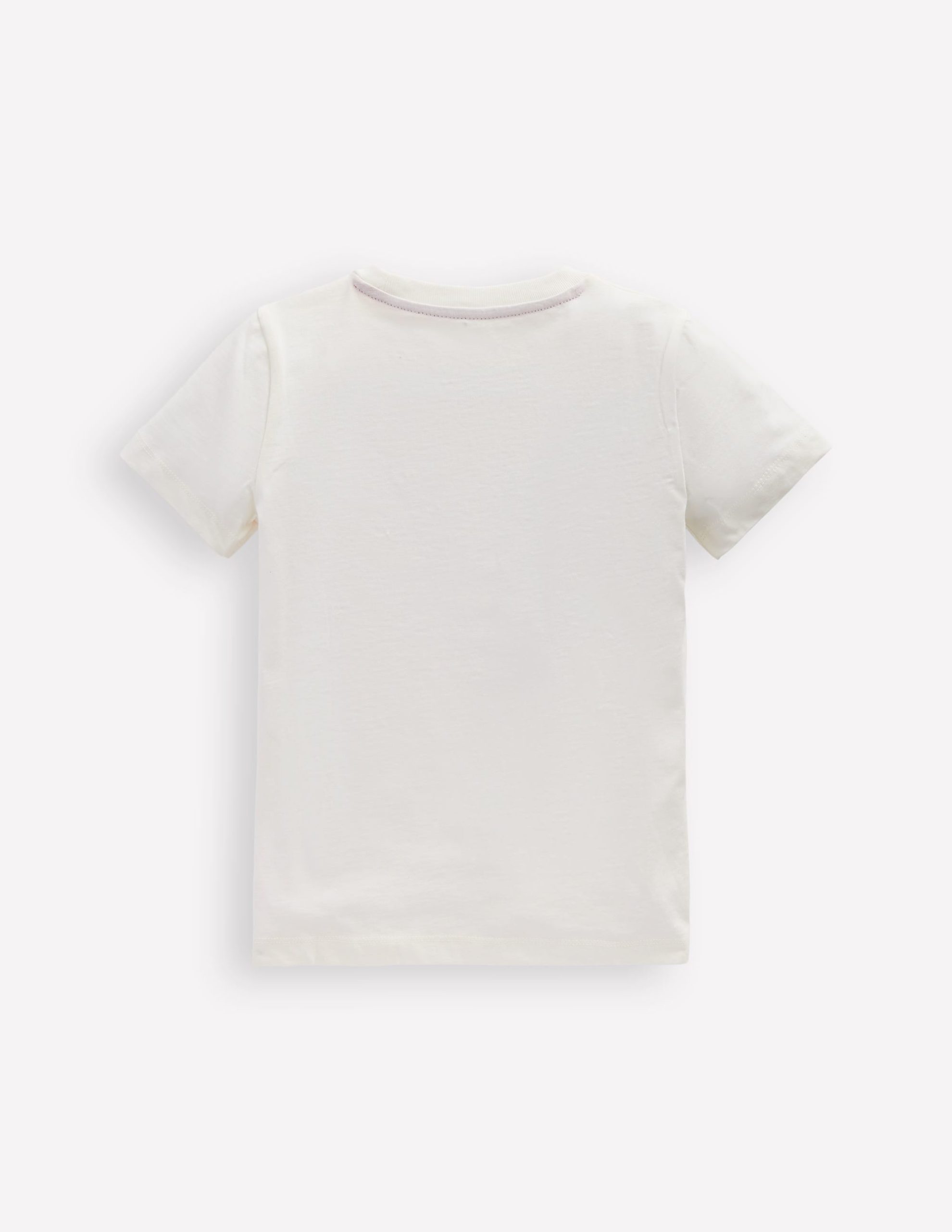 Short Sleeve Riso T-Shirt-Soft Ivory Race Cars - Image 2