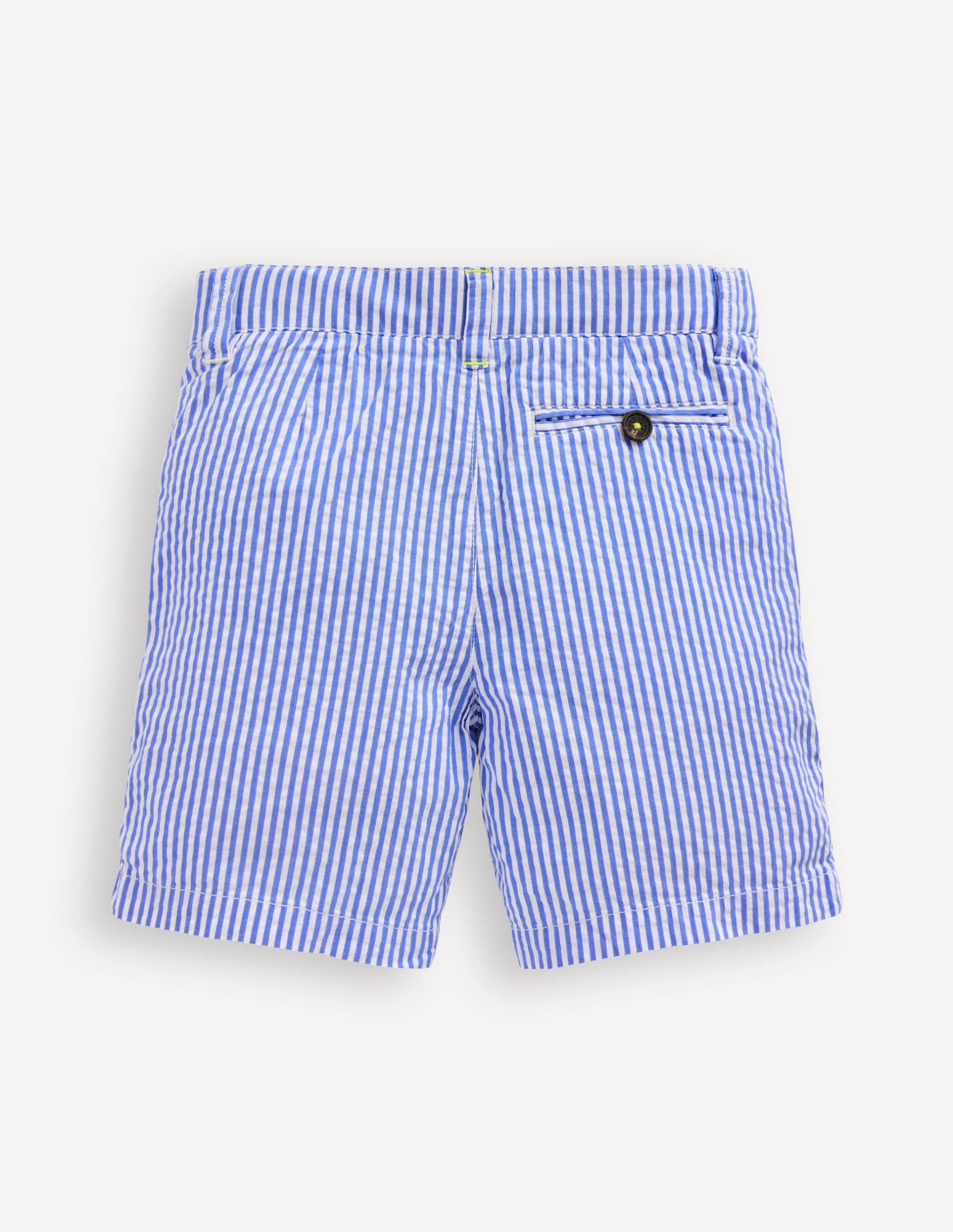 Seersucker Shorts-Blue Ticking Stripe - Image 3