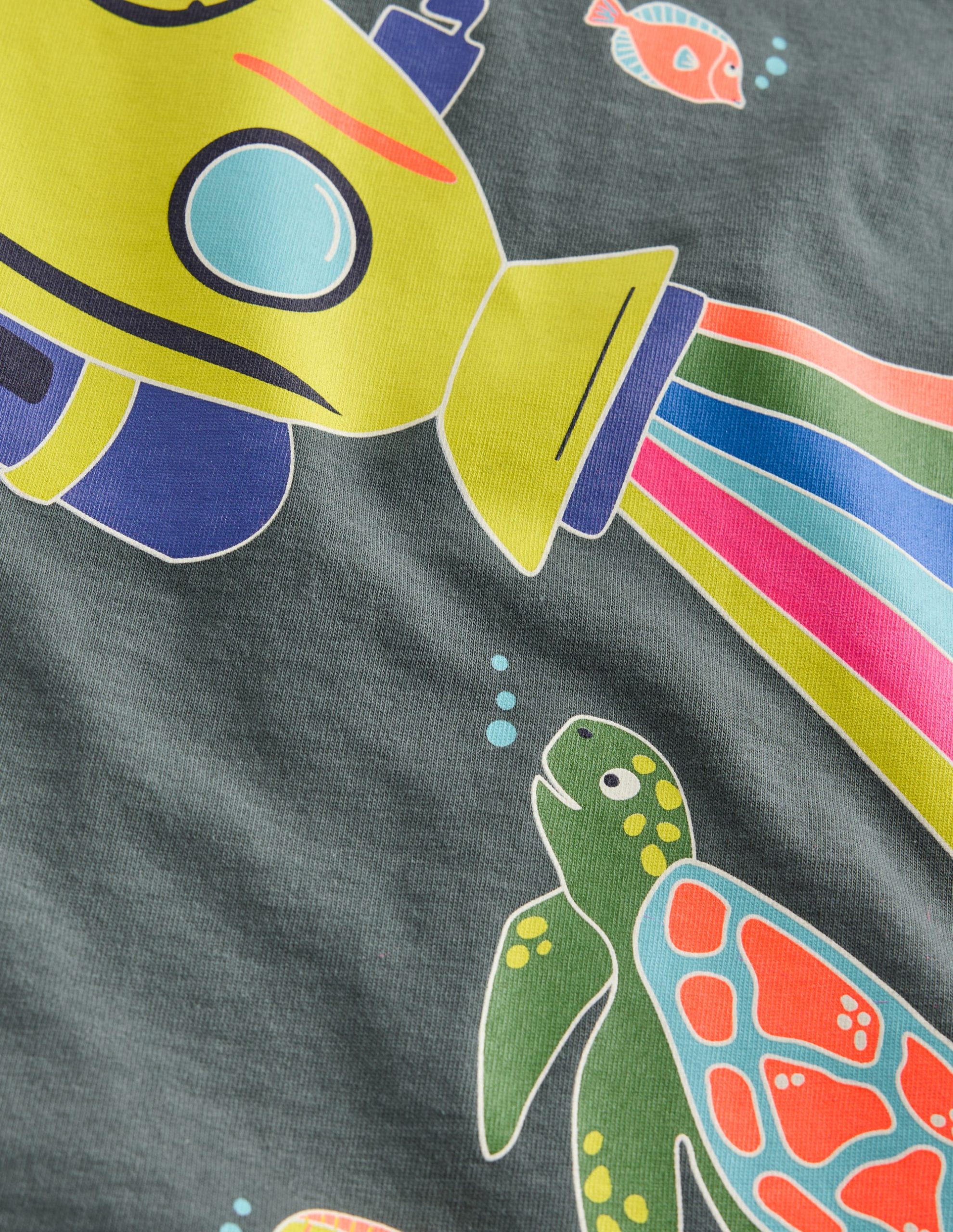 Glow-In-The-Dark T-shirt-Smoke Submarine - Image 3