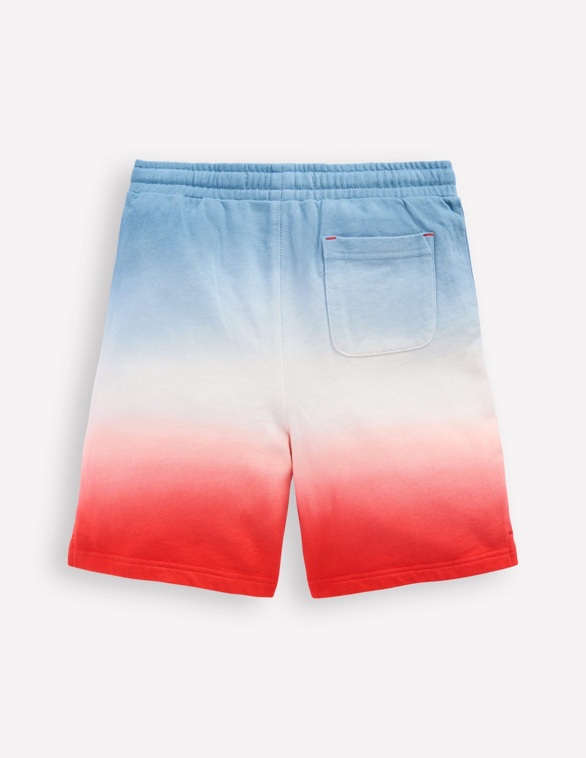 Tie Dye Shorts-Glacier Blue and Orange - Image 2