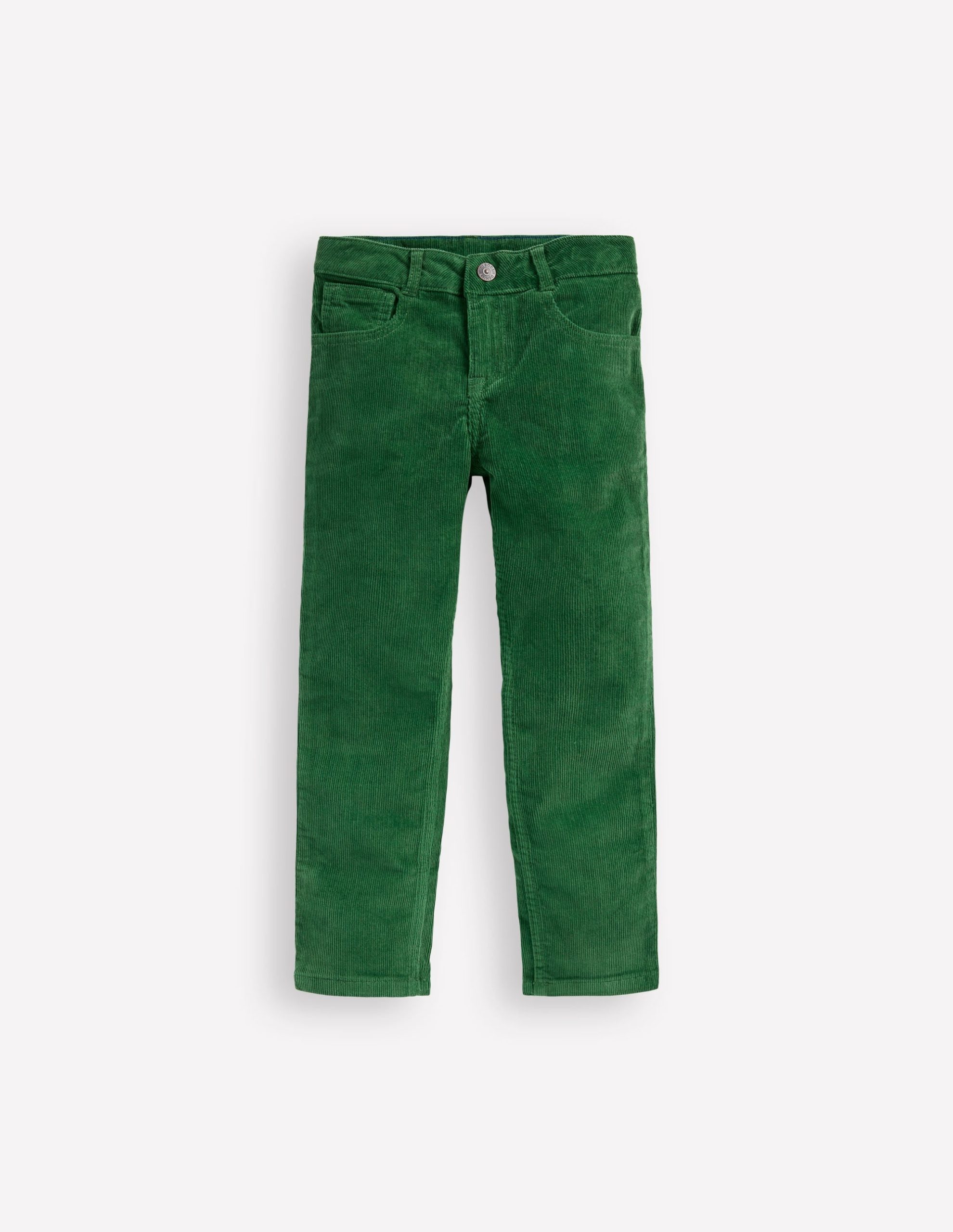 Classic Cord Pants-Pine Green