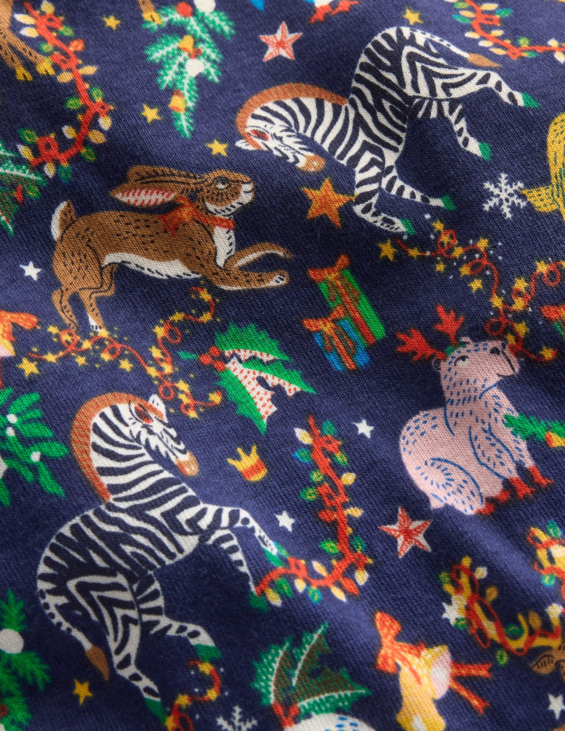 Snug Long John Pajamas-Medieval Christmas party - Image 3