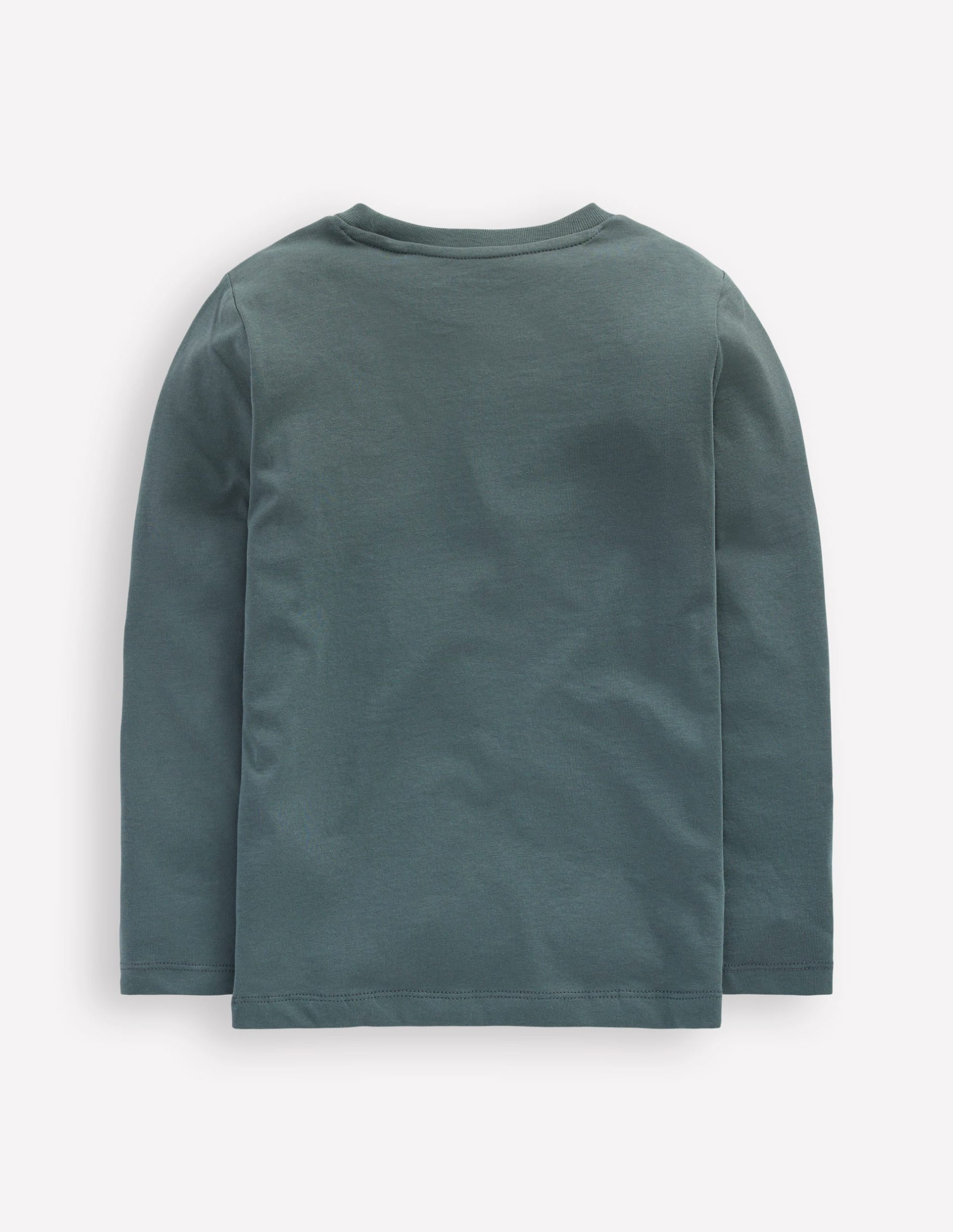 Long Sleeve Printed T-shirt-Smoke Woodland Friends - Image 2