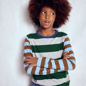 Long Sleeve Hotchpotch T-shirt-Hotch Multi