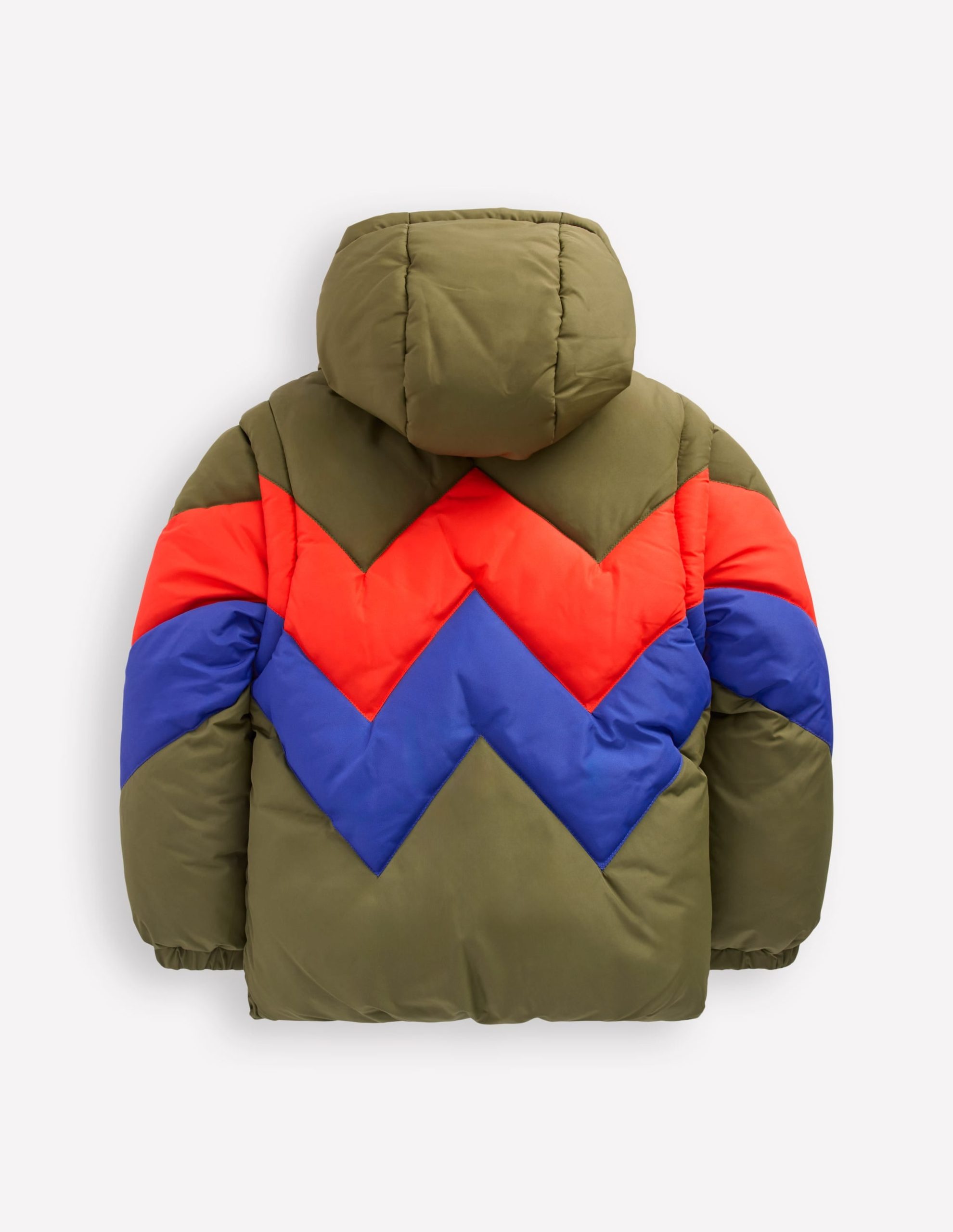 2-in-1 Padded Coat-Chestnut Chevron - Image 5