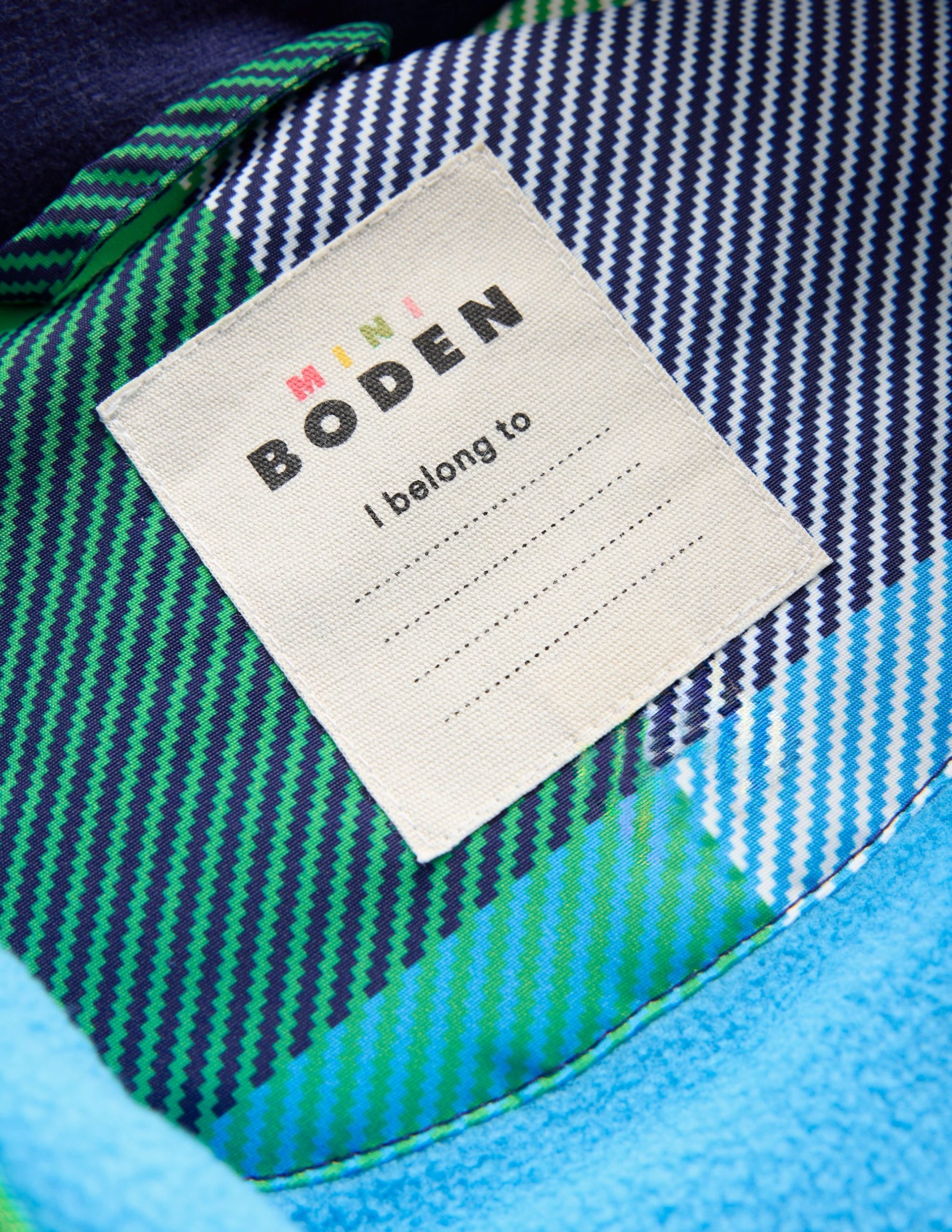 All-Weather Waterproof Coat-Green Check - Image 5