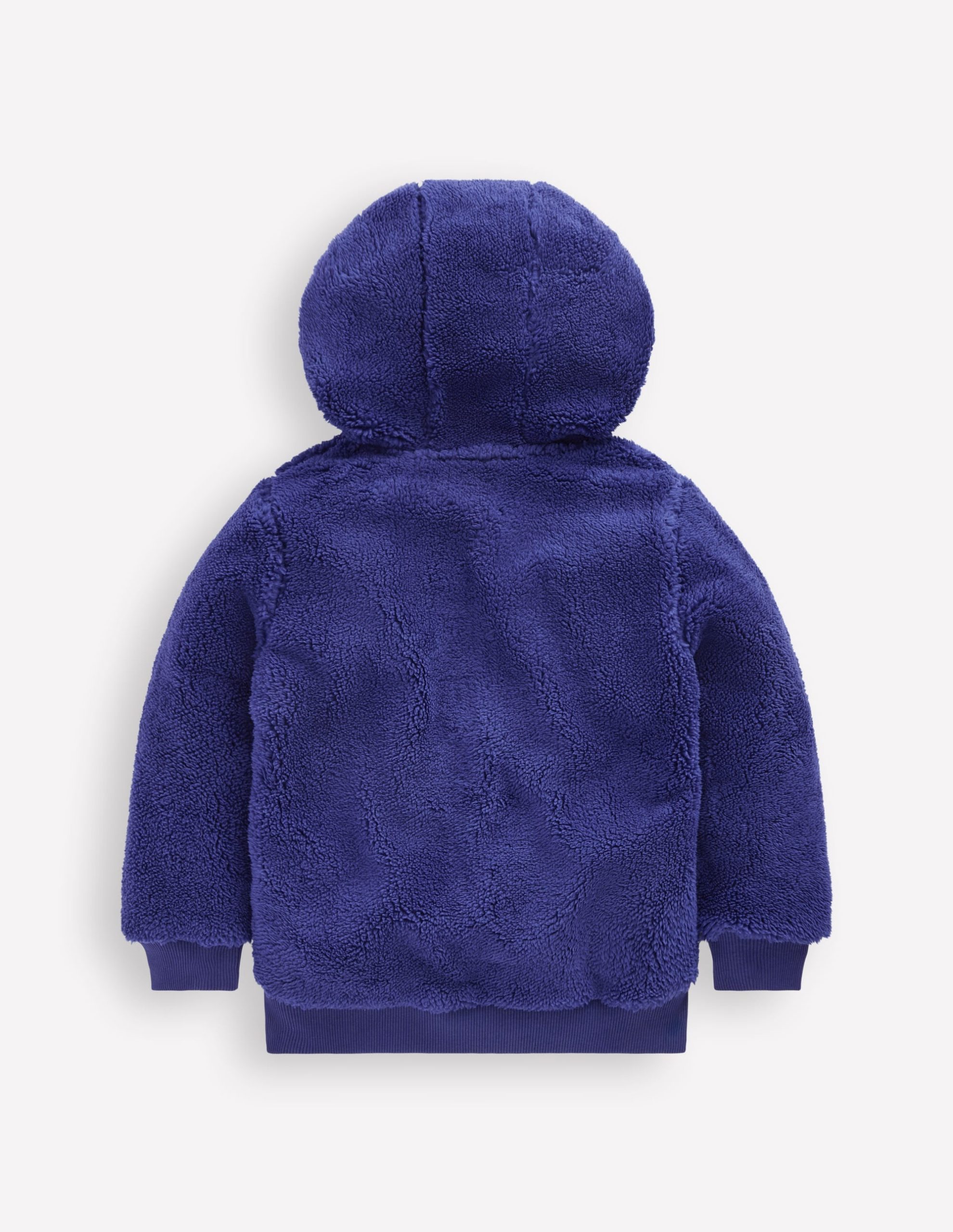 Fleece Half Zip Hoodie-Starboard Blue - Image 2