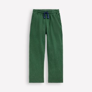 Straight Leg Joggers-Green Marl