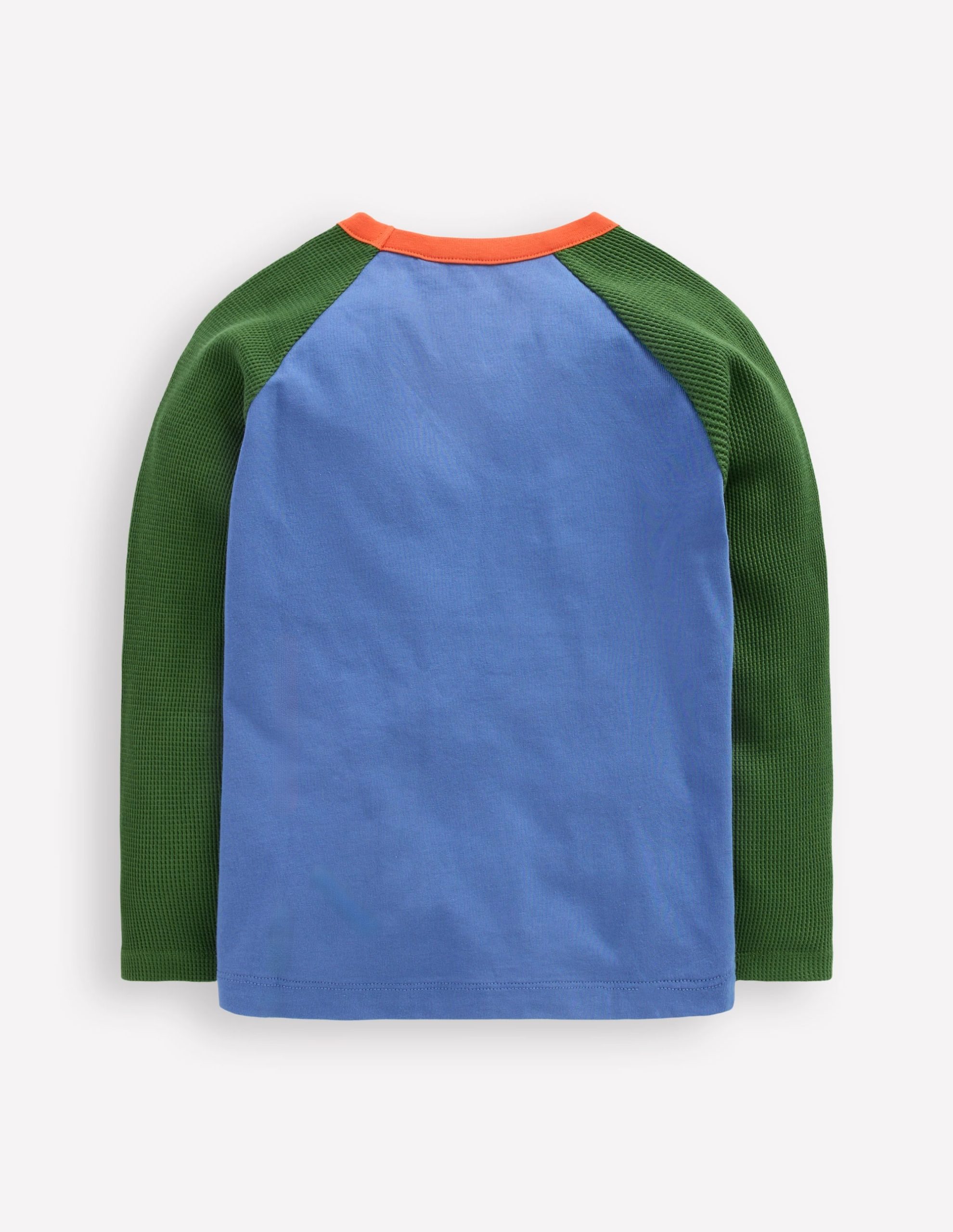Waffle Mix Raglan-Riverside Colourblock - Image 2
