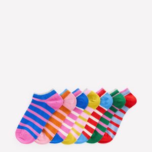 7-Pack Trainer Socks-Multi Stripe