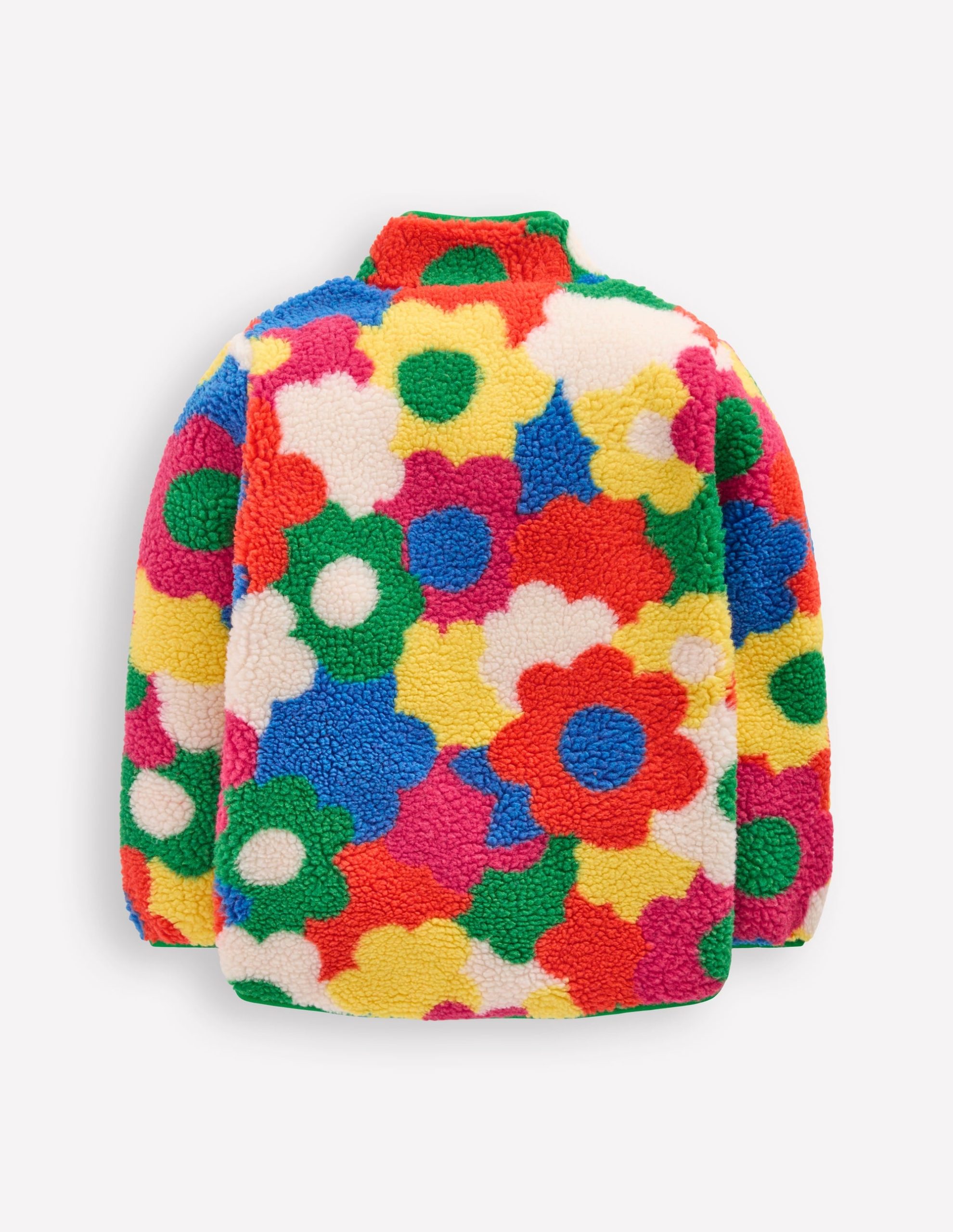 Eden Borg Zip-Through Jacket-Multi Flower Power - Image 3