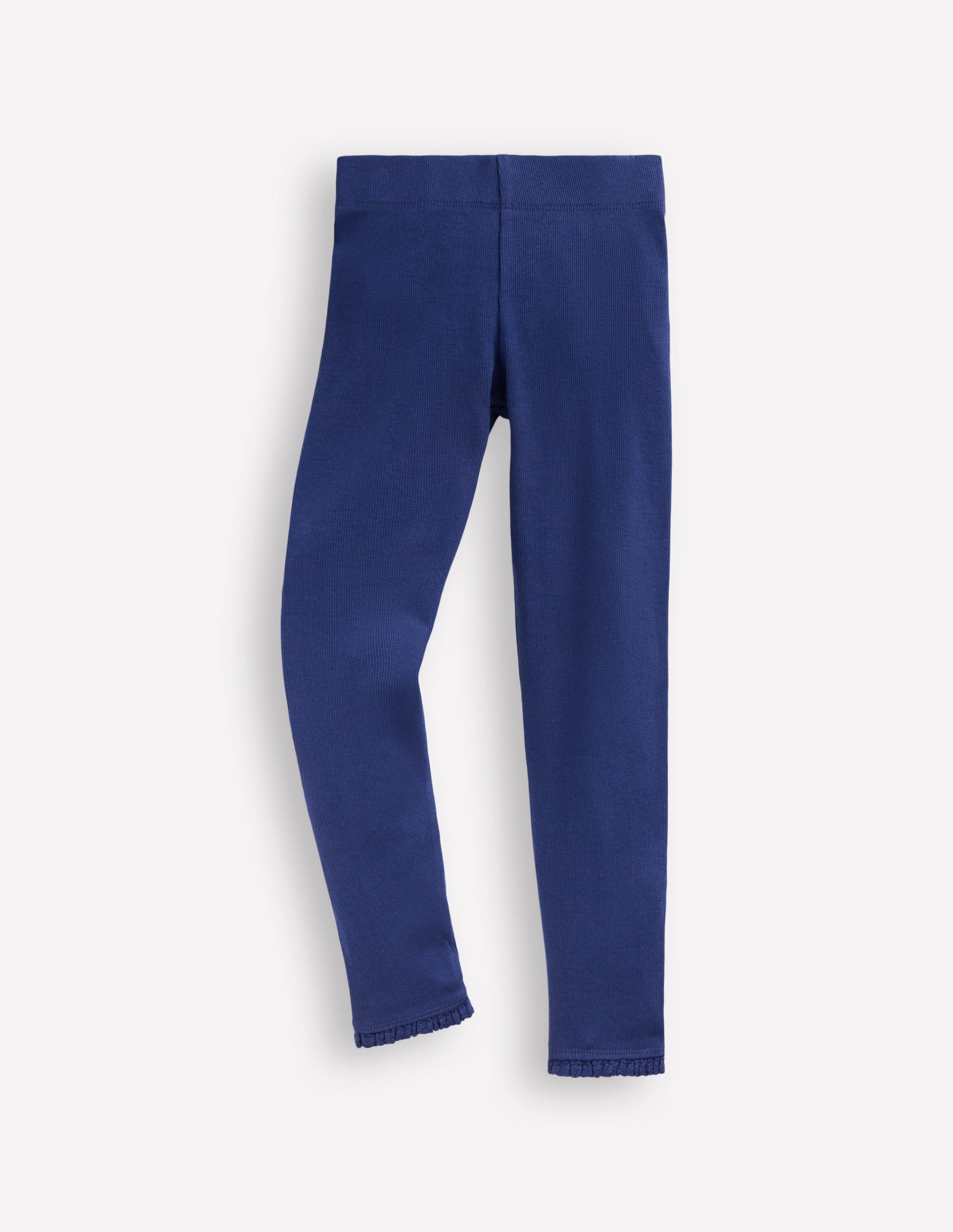 Ribbed Leggings-Starboard Blue