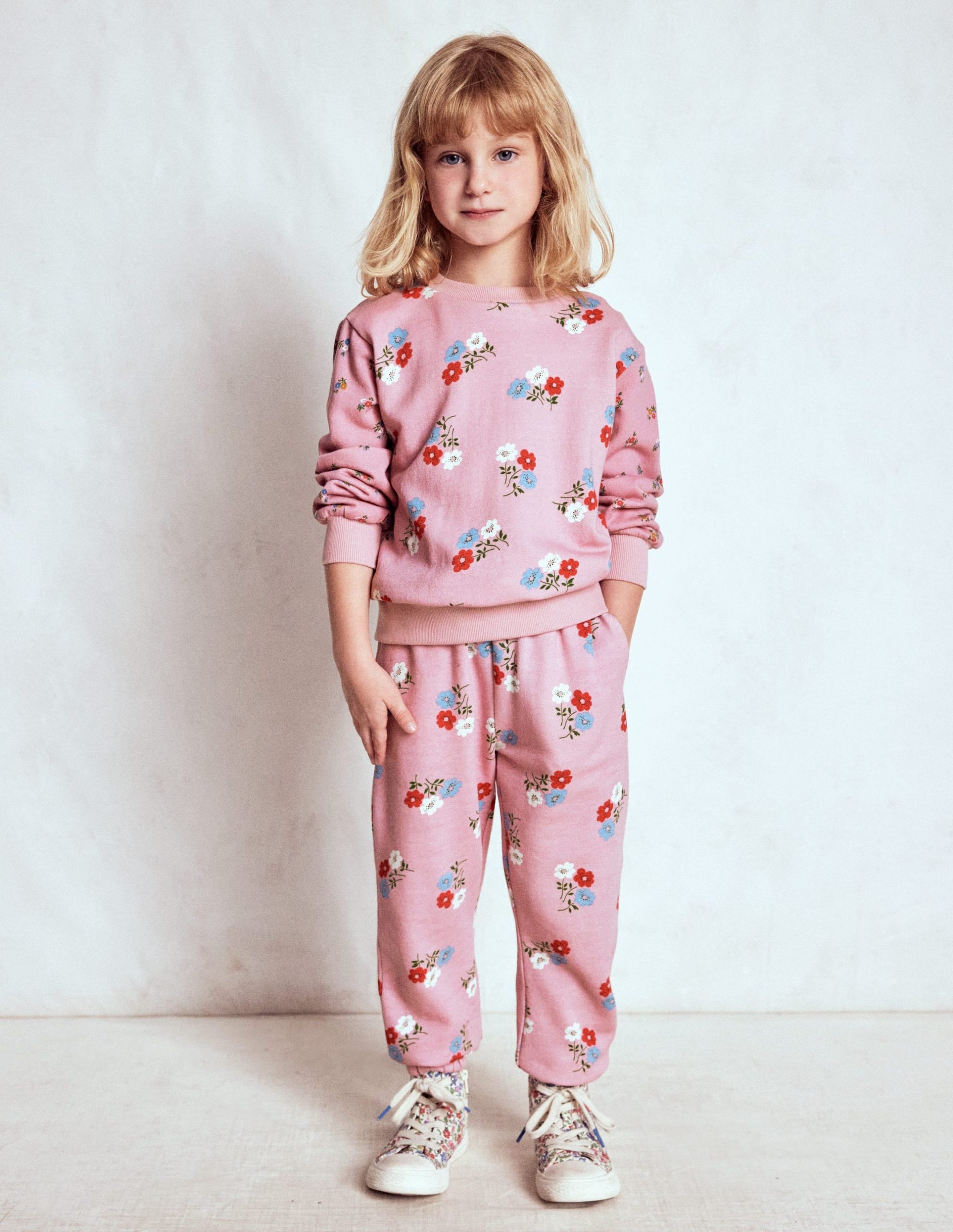 Printed Sweatshirt-Hotchpotch Floral - Image 2