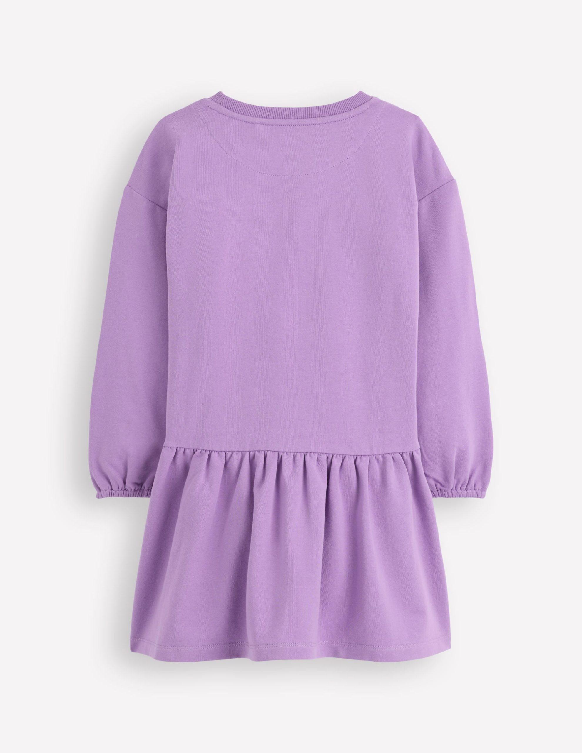 Logo Sweatshirt Dress-Aster Purple - Image 3