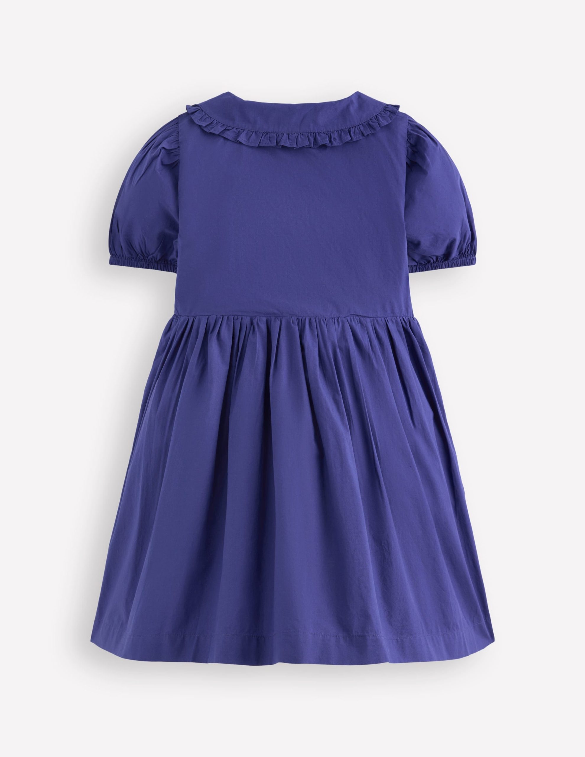 Appliqu?? Bow Shirt Dress-Starboard Blue Bows - Image 3