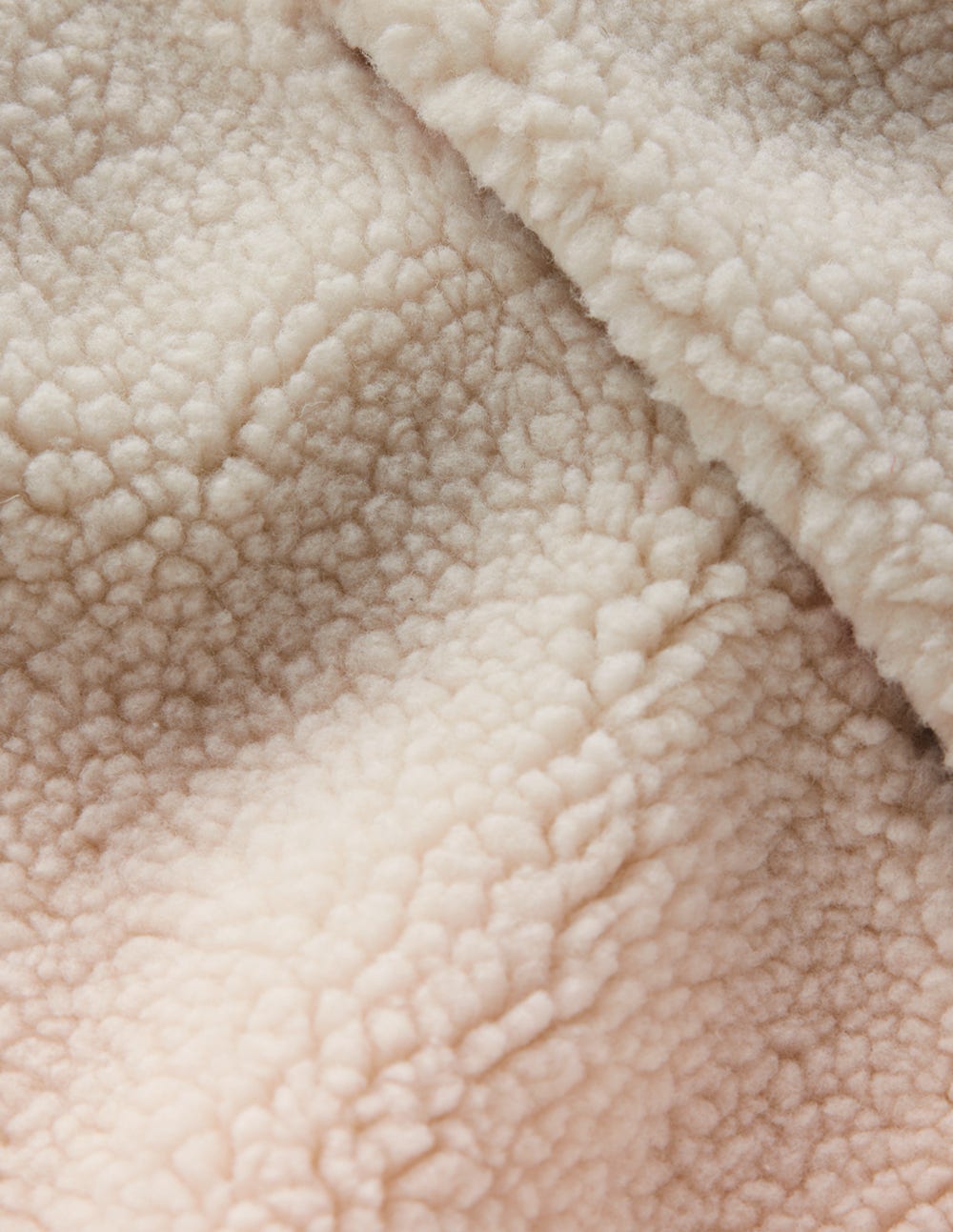 Relaxed Borg Gilet-Ecru - Image 5