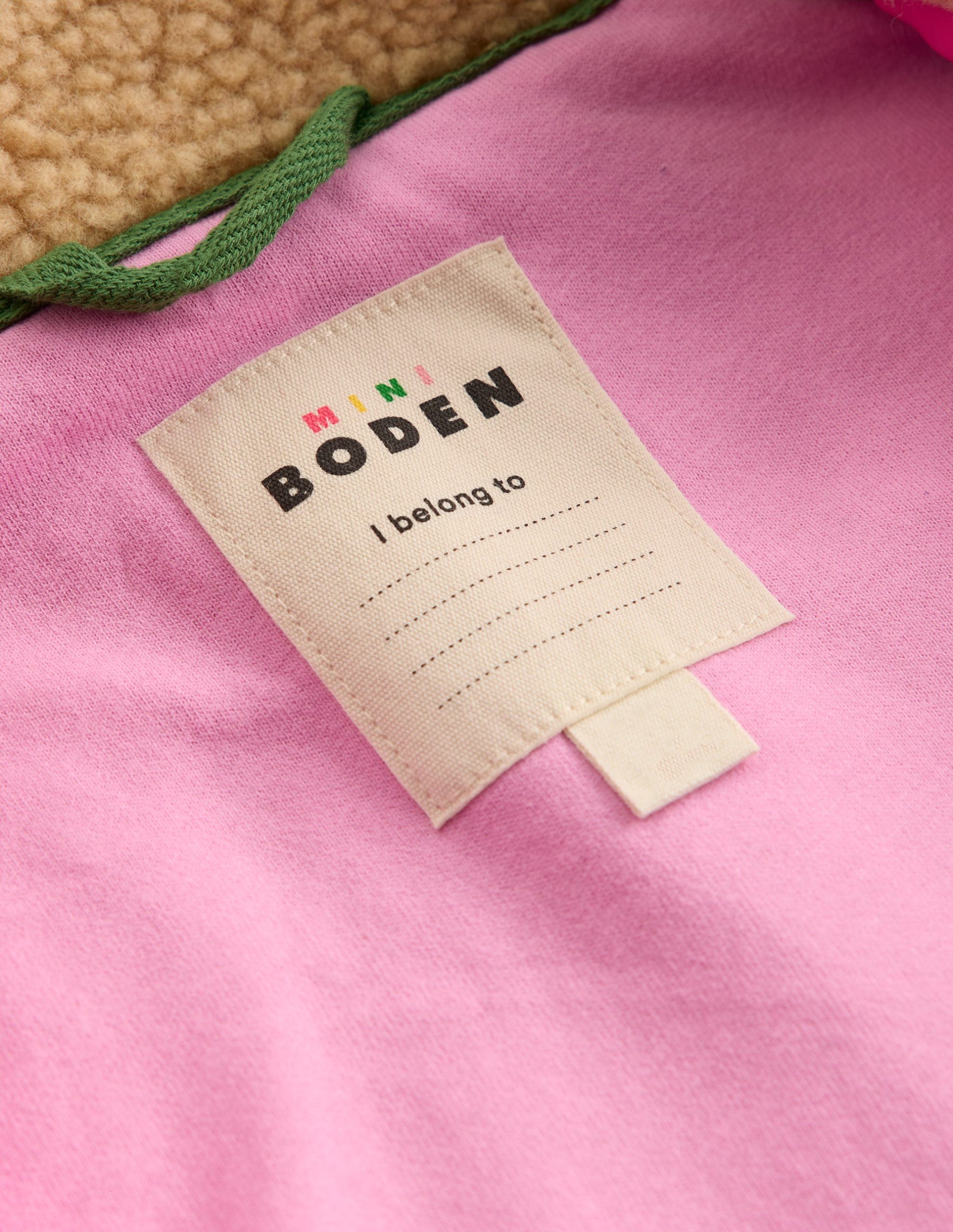 2-in-1 Borg Jacket-Colourblock Multi - Image 4