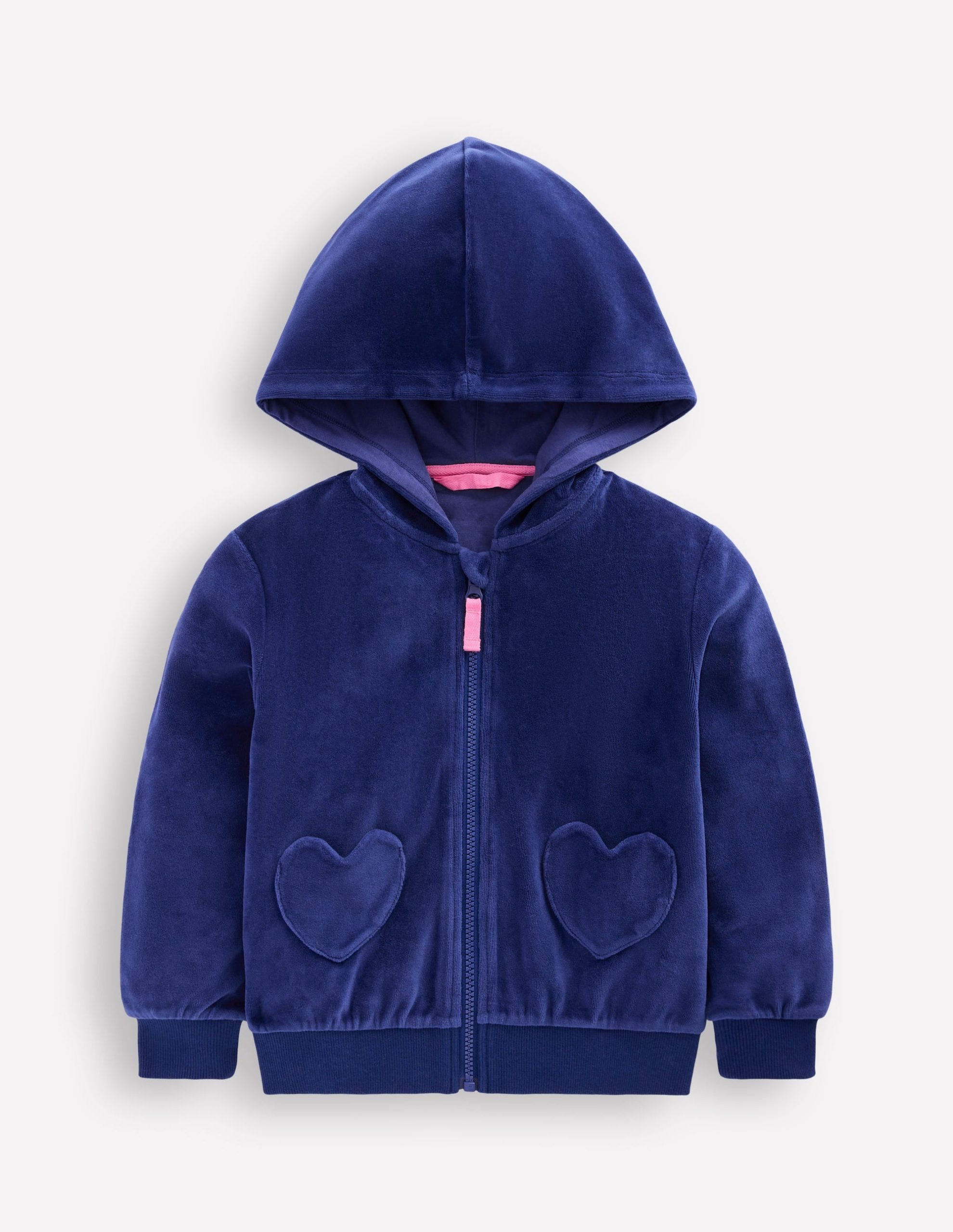 Velour Hoodie-Starboard Blue - Image 6