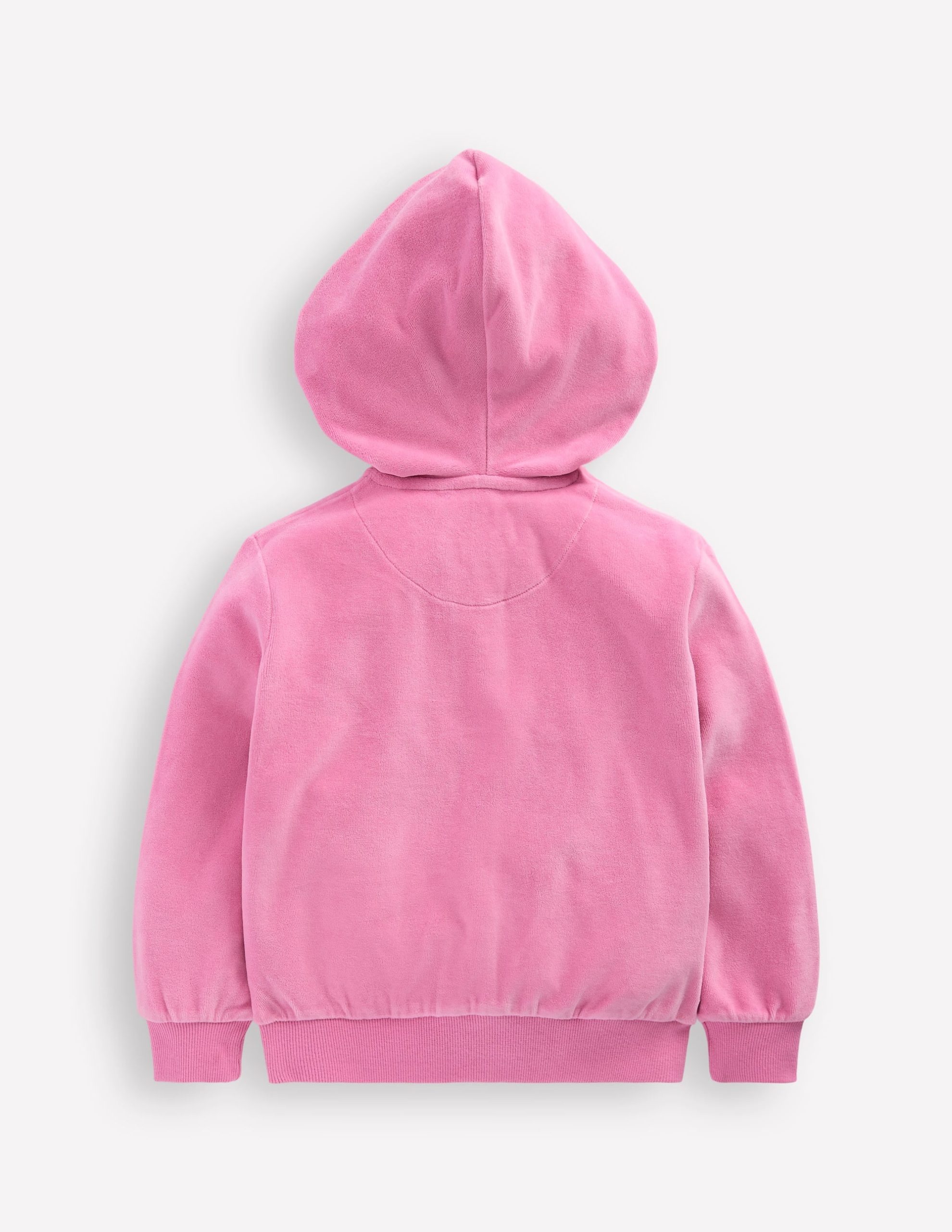 Velour Hoodie-Formica Pink - Image 5
