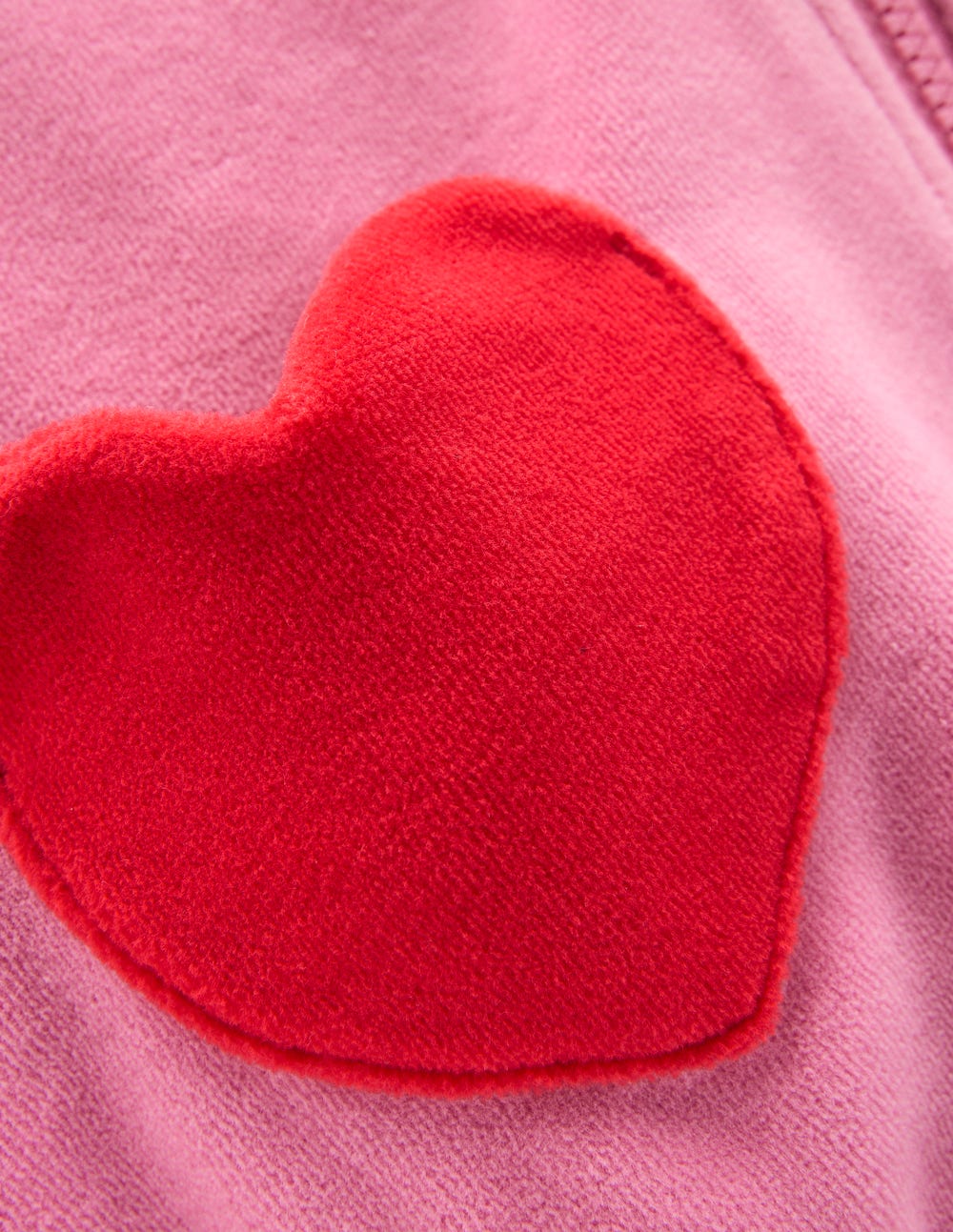 Velour Hoodie-Formica Pink - Image 6